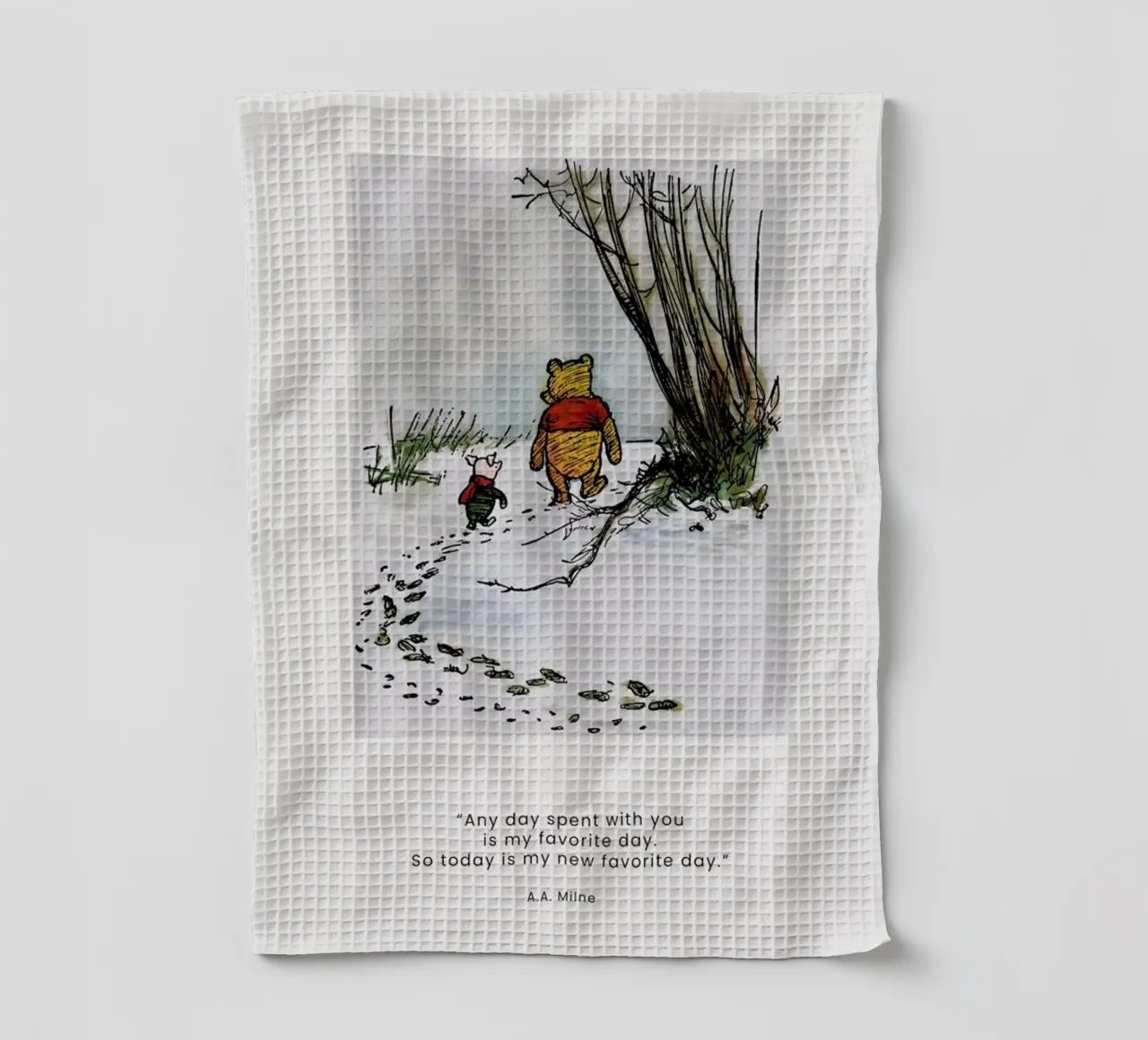 Favourite Day II Geschirrtuch von Vintage by JUNIQE