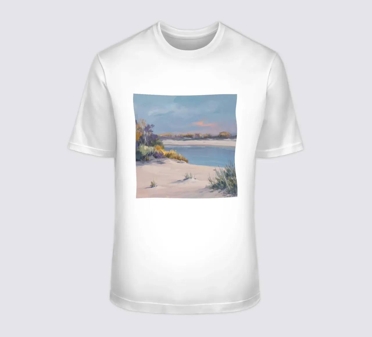 Silenzio della Duna d'Oro t-shirt da Solestice Strokes