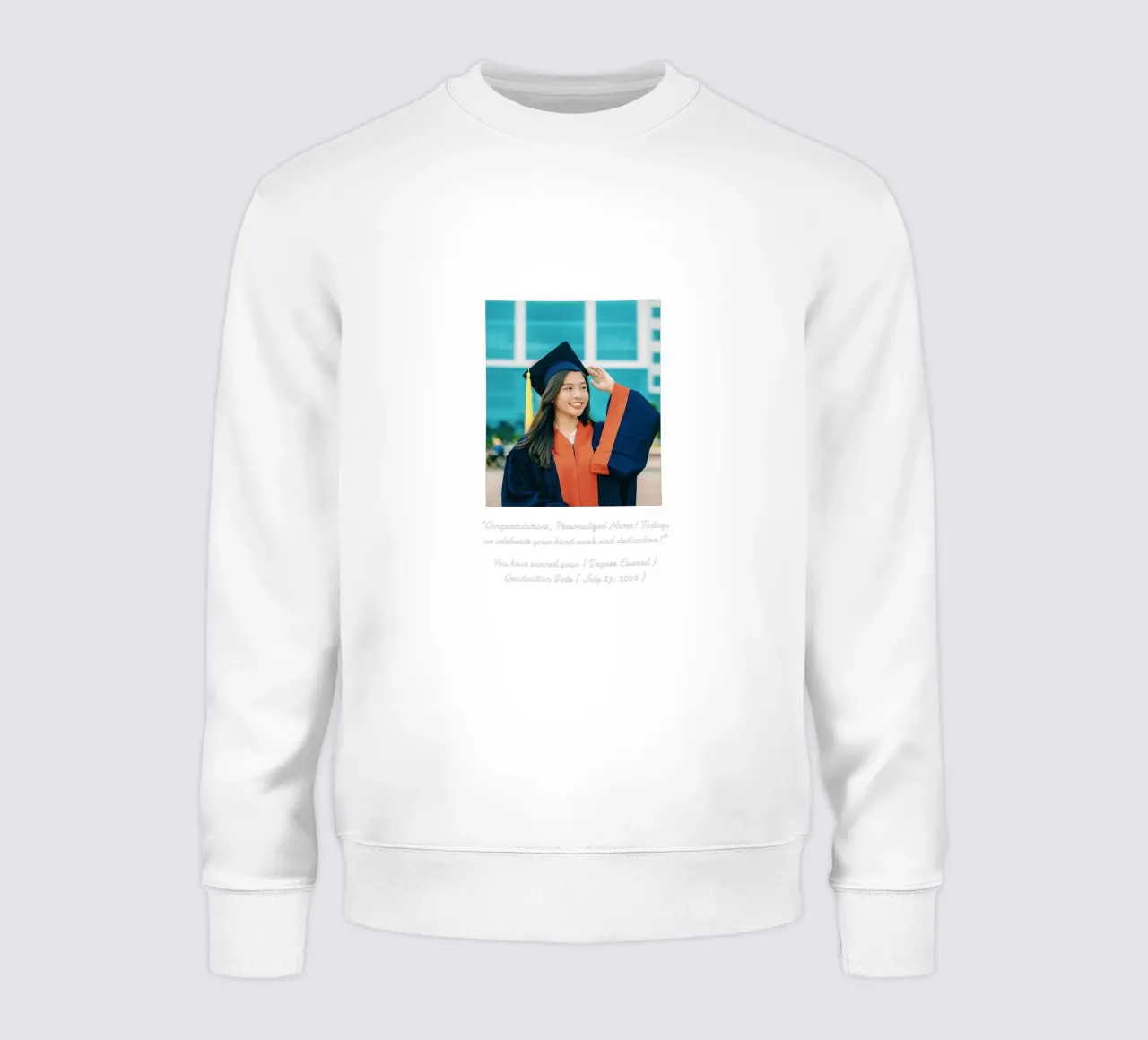 Personalización de graduación sudadera de NEWEST CUSTOM SHOP