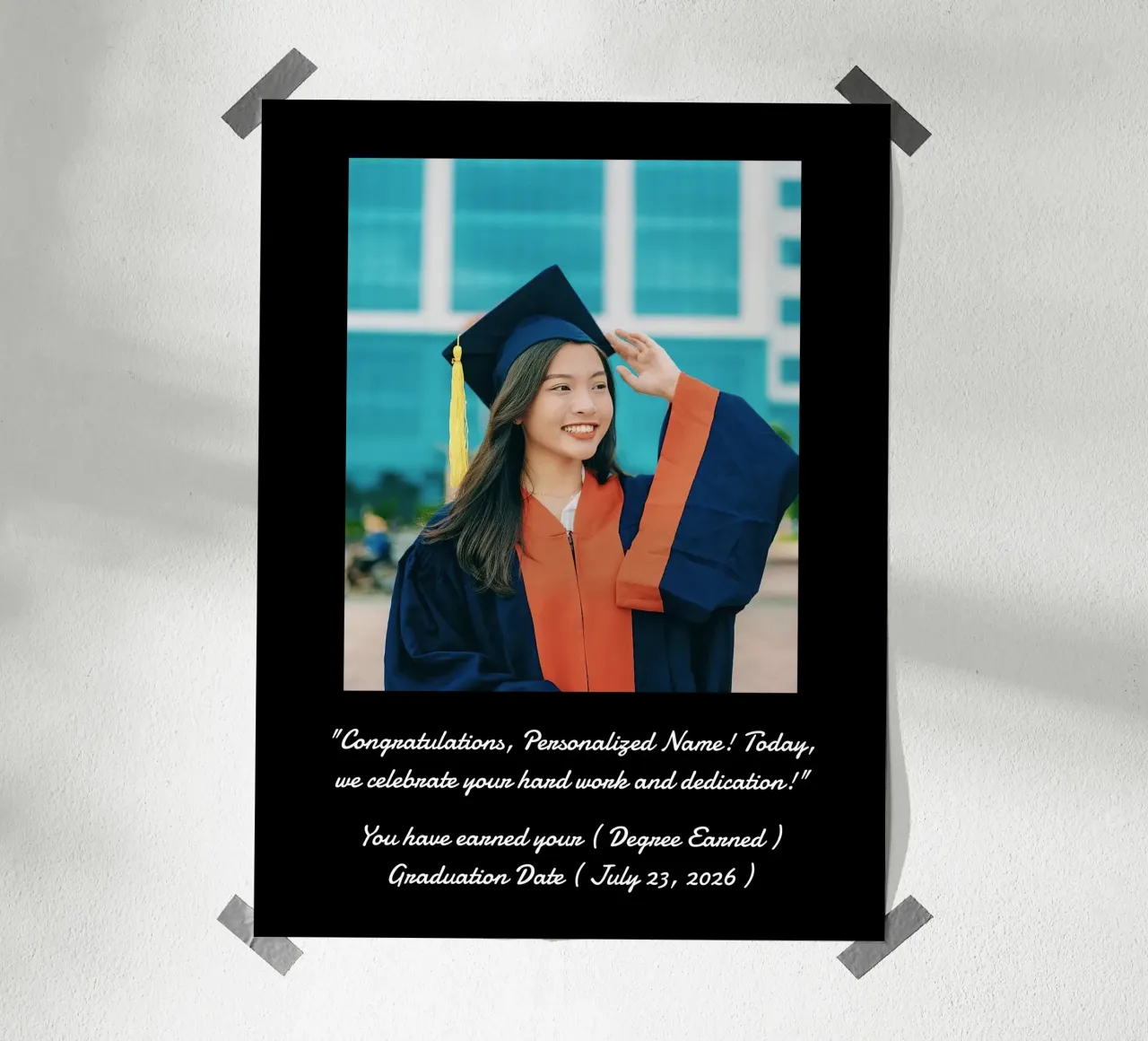 Personalizzazione della laurea poster da NEWEST CUSTOM SHOP