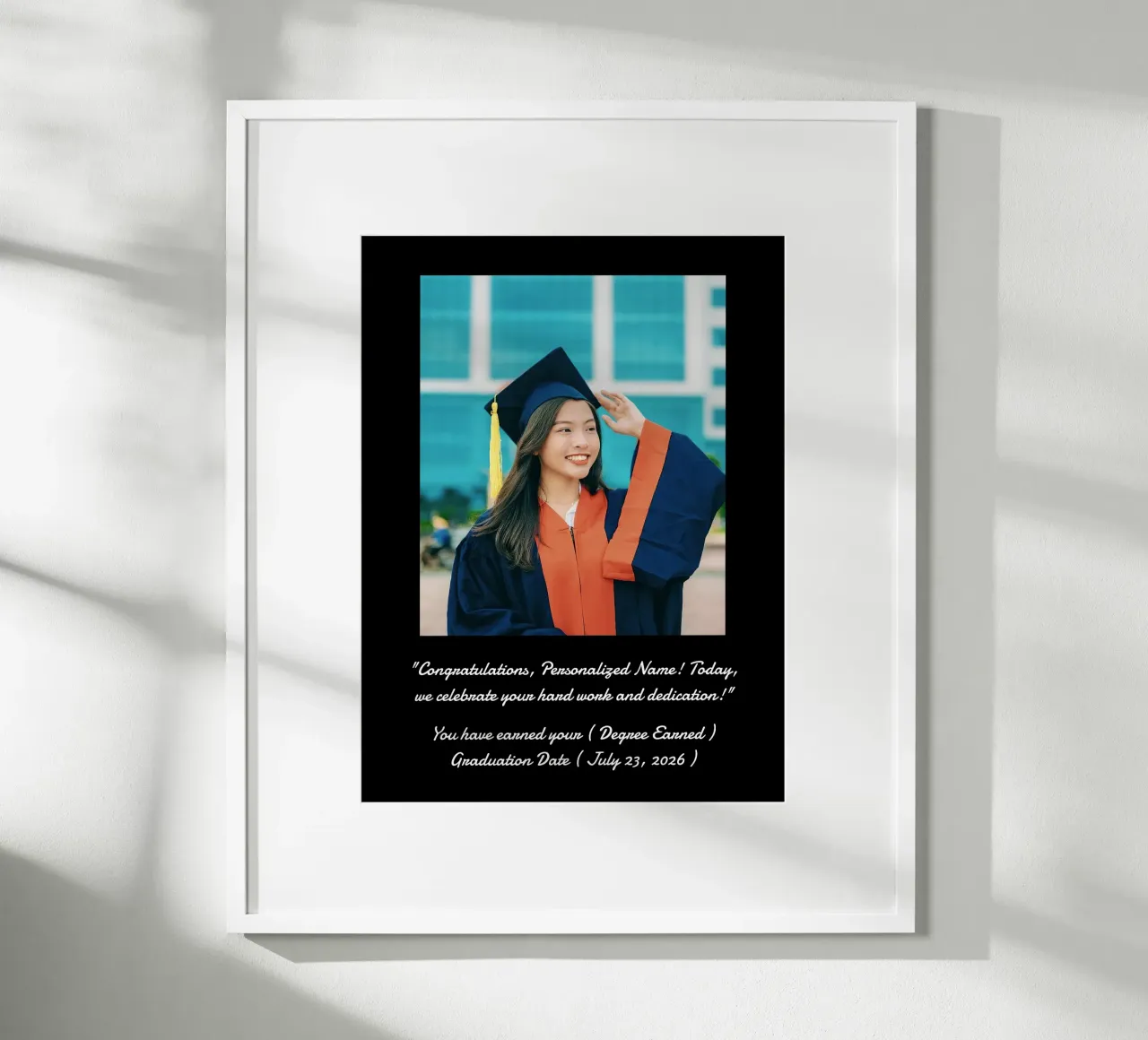 Personalizzazione della laurea poster da NEWEST CUSTOM SHOP