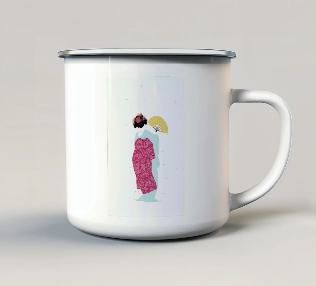 Spring Dance tazza in smalto da Duong Tu Tran