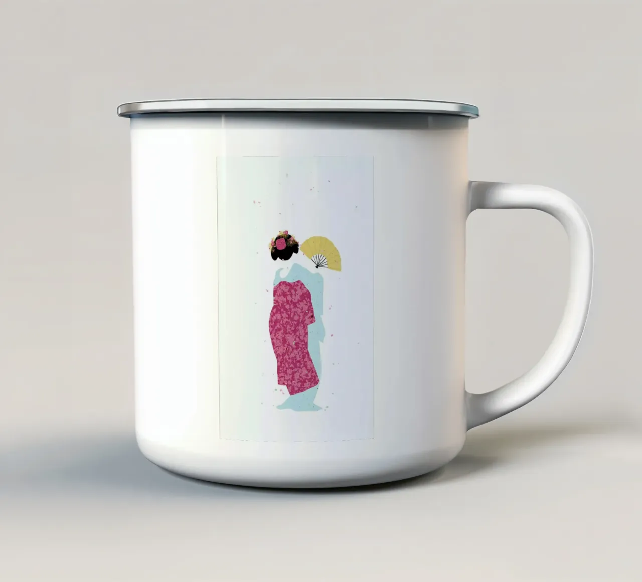 Spring Dance taza de esmalte de Duong Tu Tran
