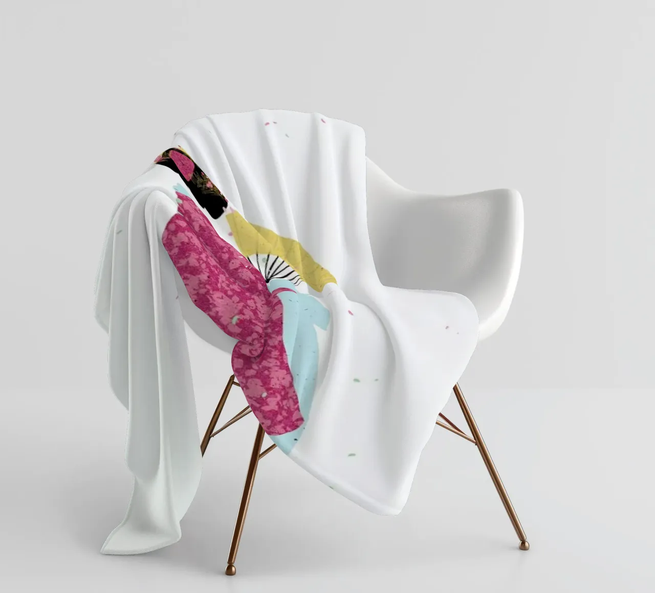 Spring Dance Fleecedecke von Duong Tu Tran