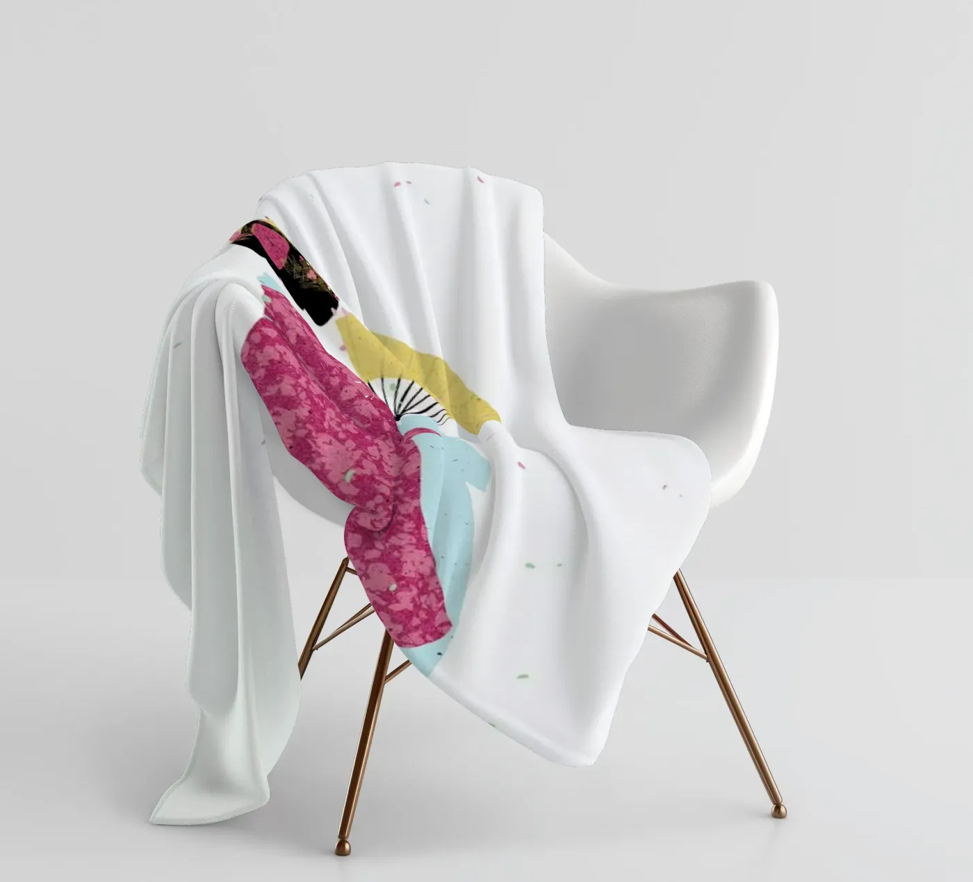 Spring Dance fleecedeken van Duong Tu Tran