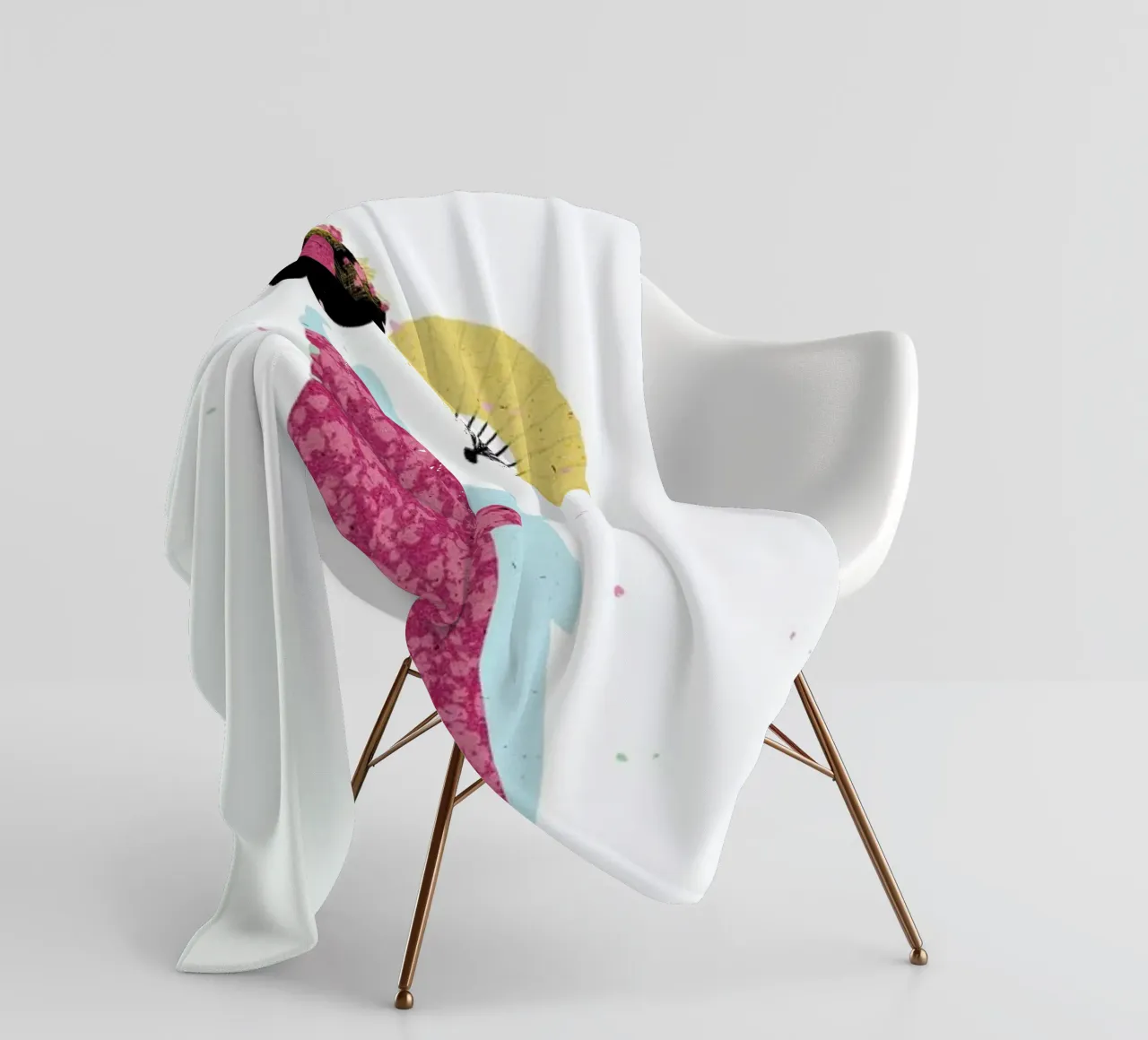 Spring Dance Fleecedecke von Duong Tu Tran