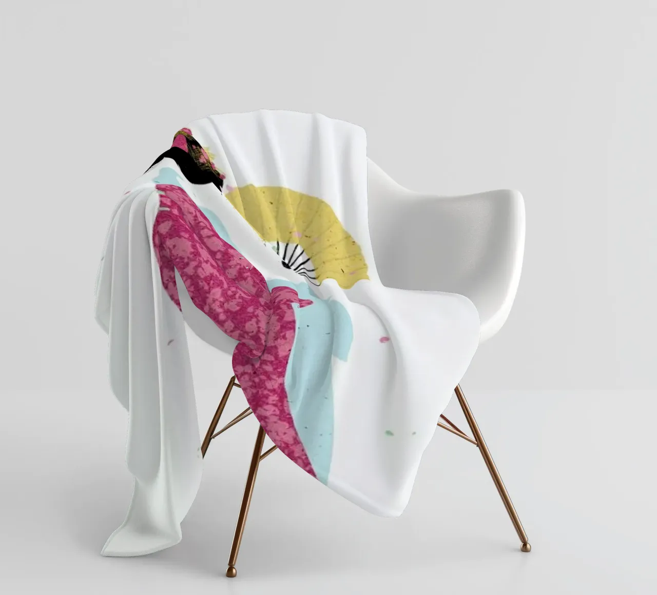 Spring Dance Fleecedecke von Duong Tu Tran