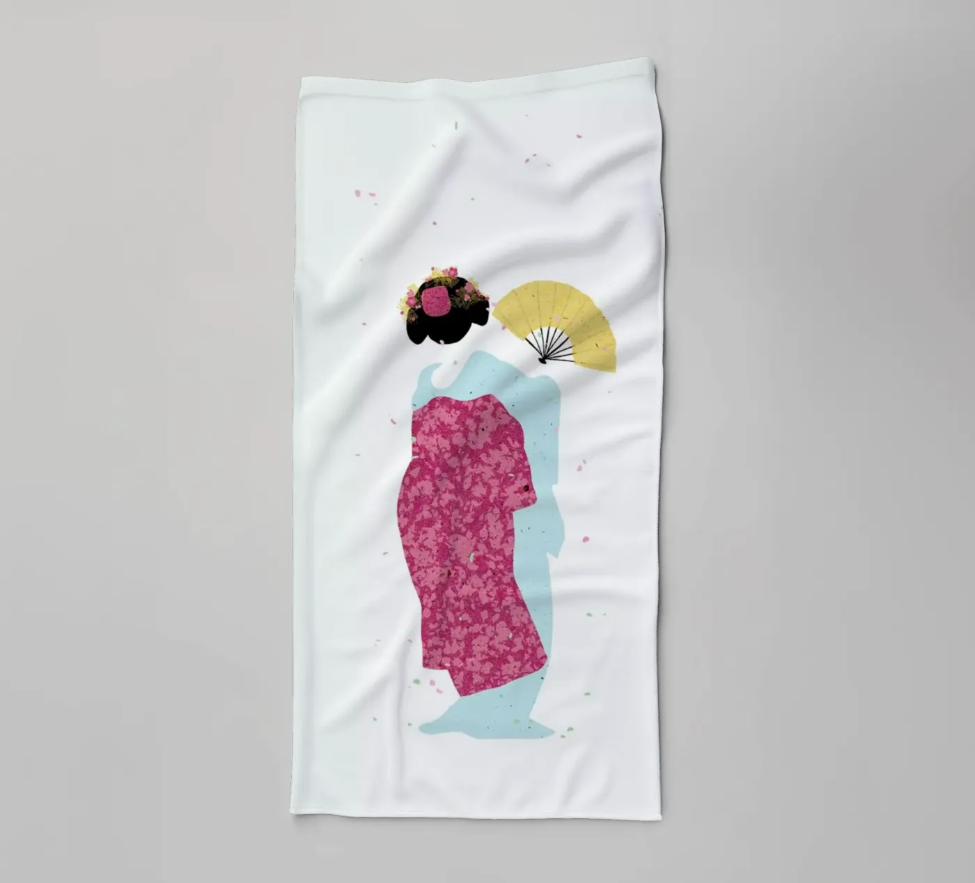 Spring Dance towel by Duong Tu Tran