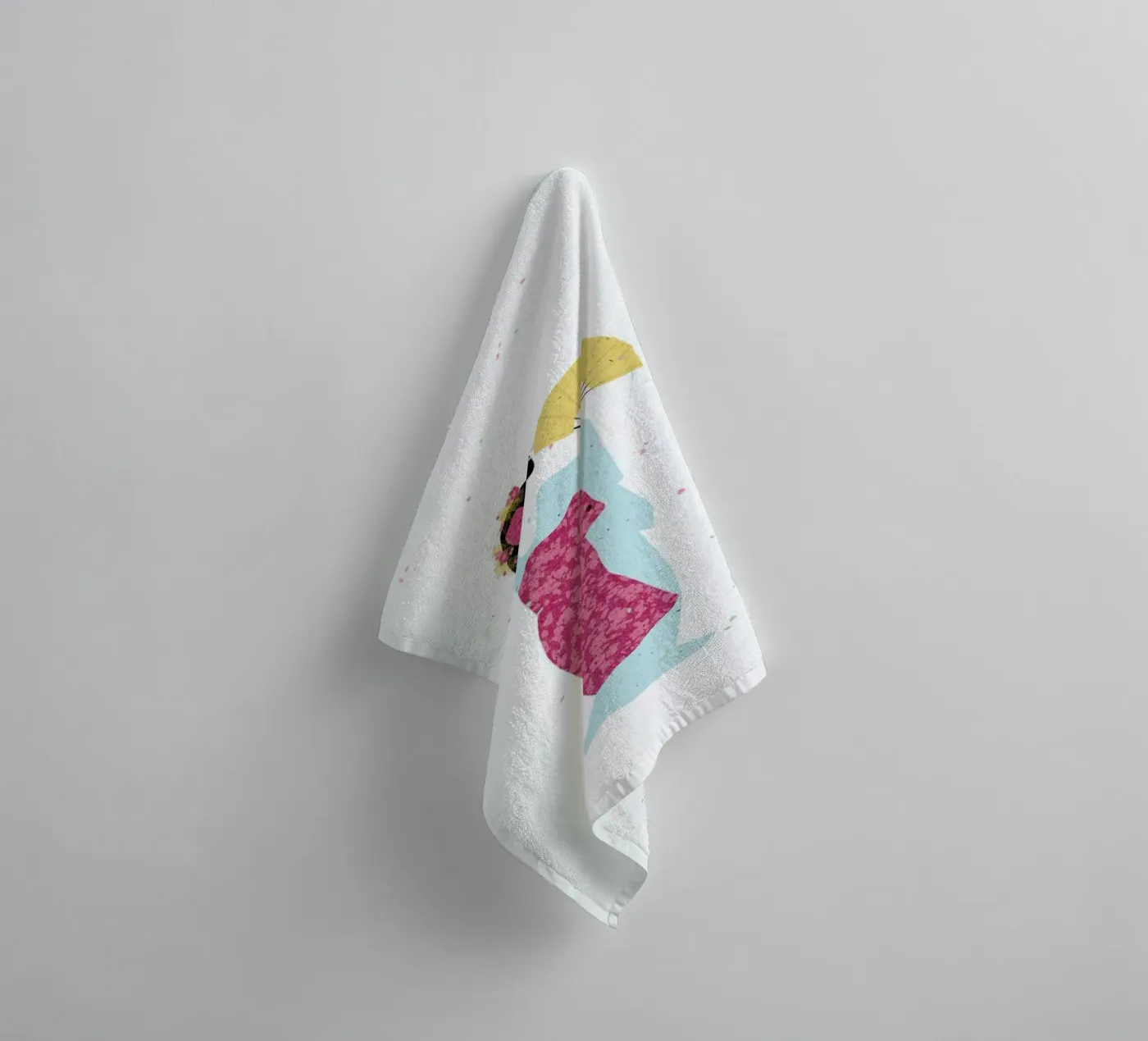 Spring Dance towel by Duong Tu Tran