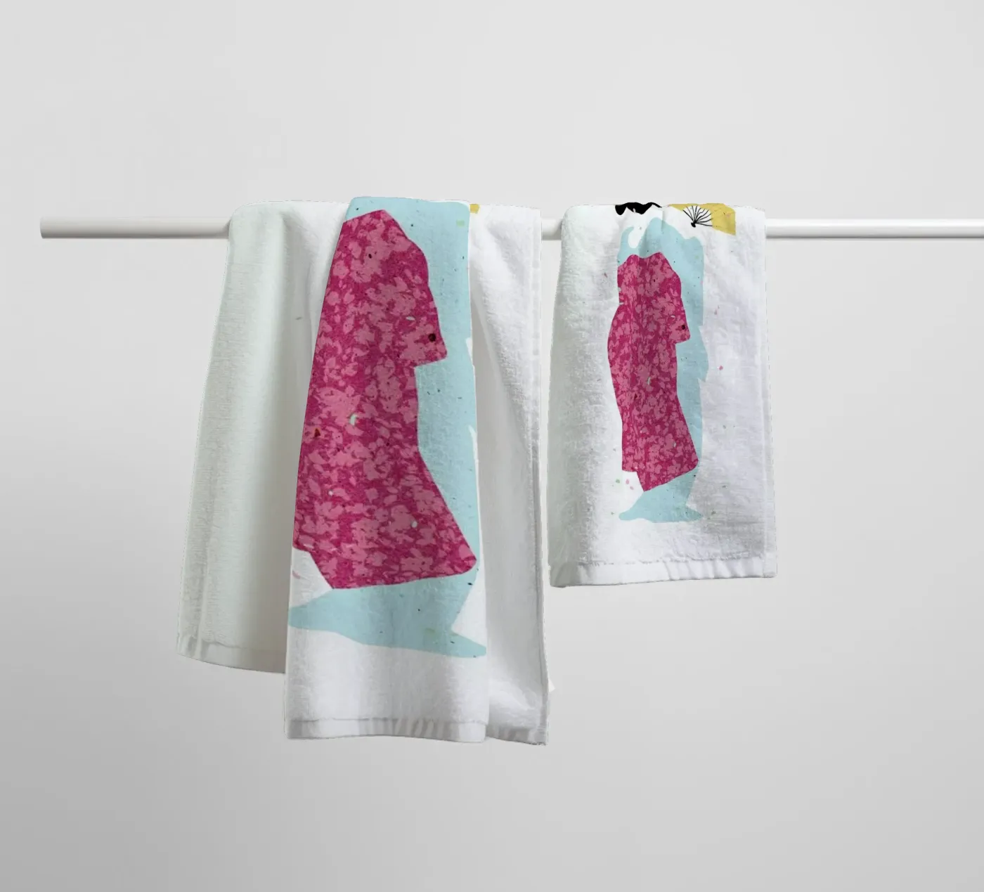 Spring Dance towel by Duong Tu Tran