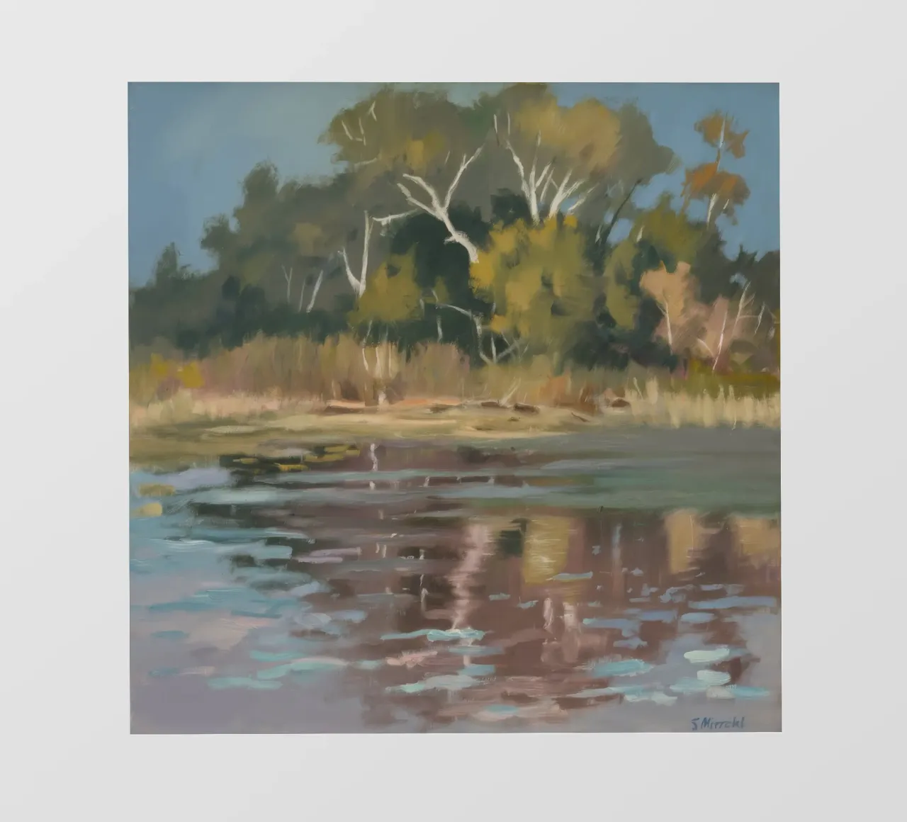 Olive River Whispers pvc cover by Solestice Strokes