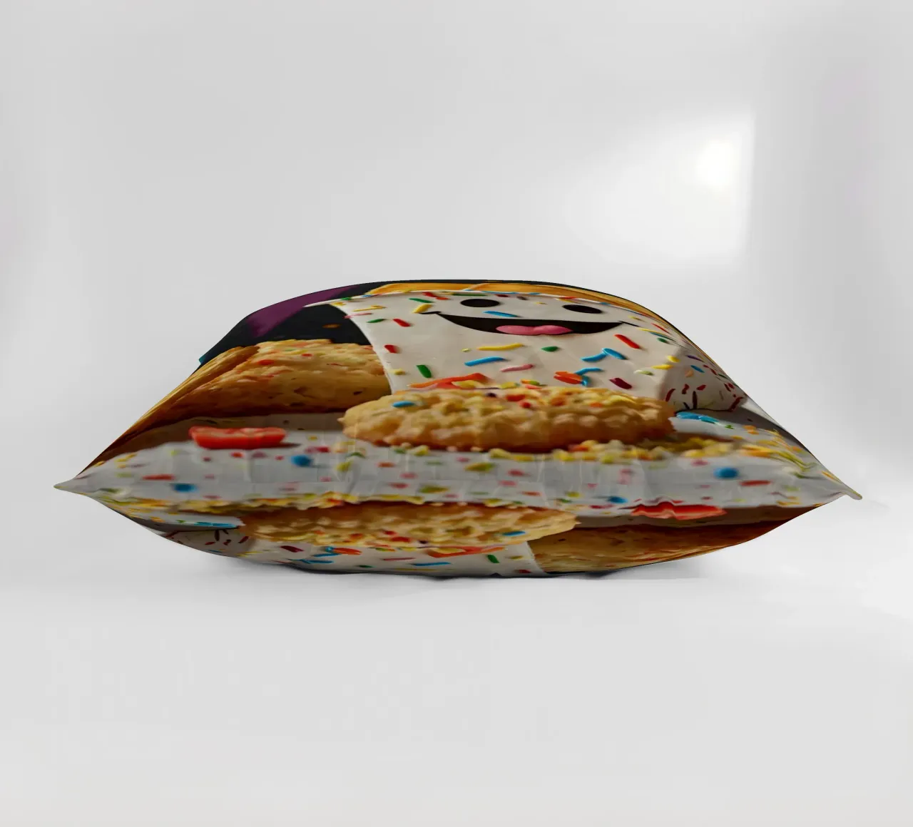 scena del dessert con un allegro contenitore pieno di cuscino da DesignDoodle