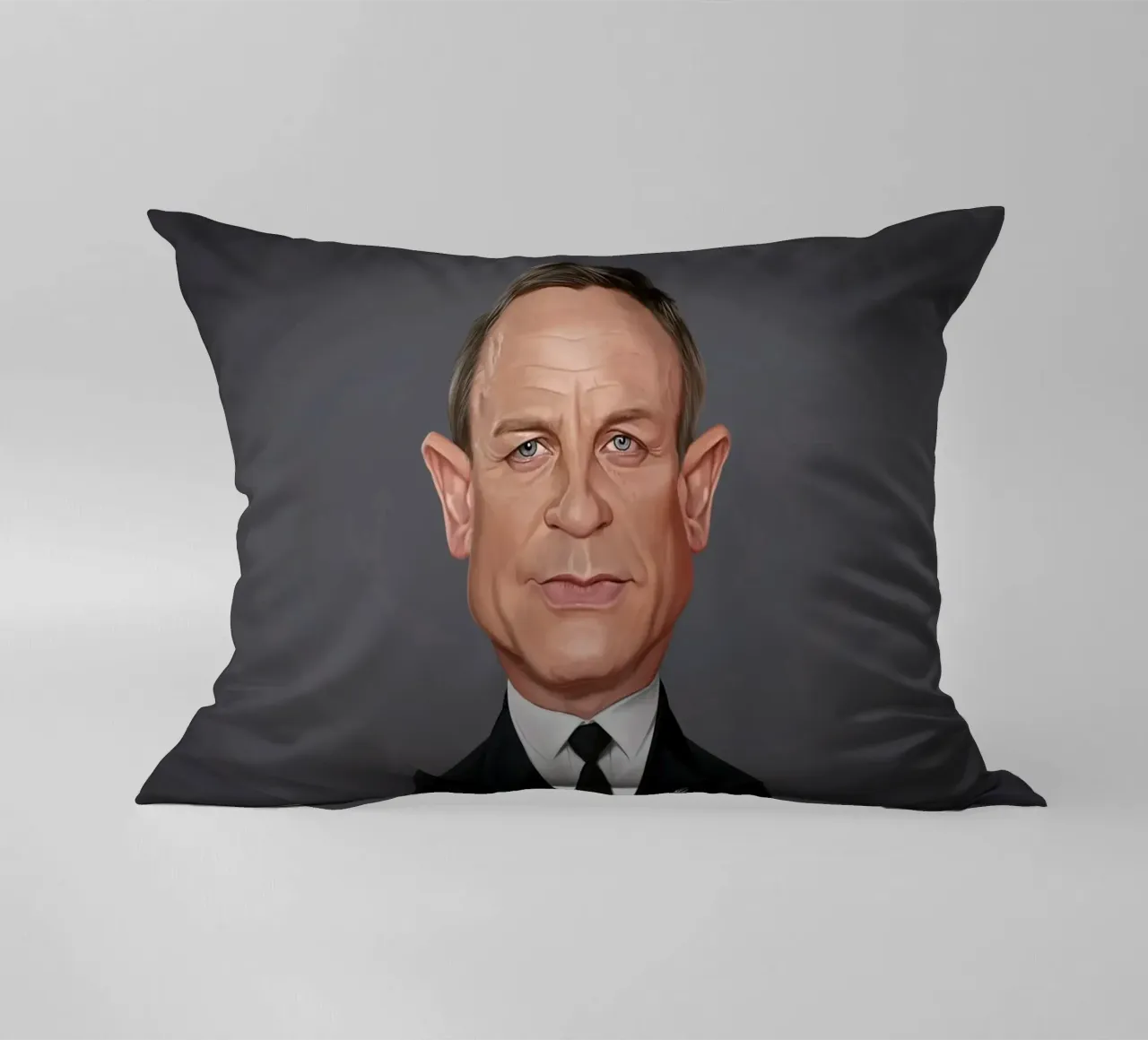 Daniel Craig cuscino da Rob Art | Illustration