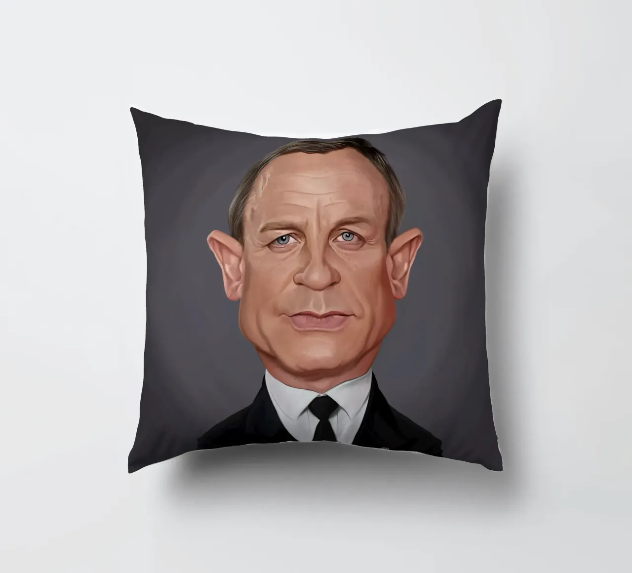 Daniel Craig cuscino da Rob Art | Illustration