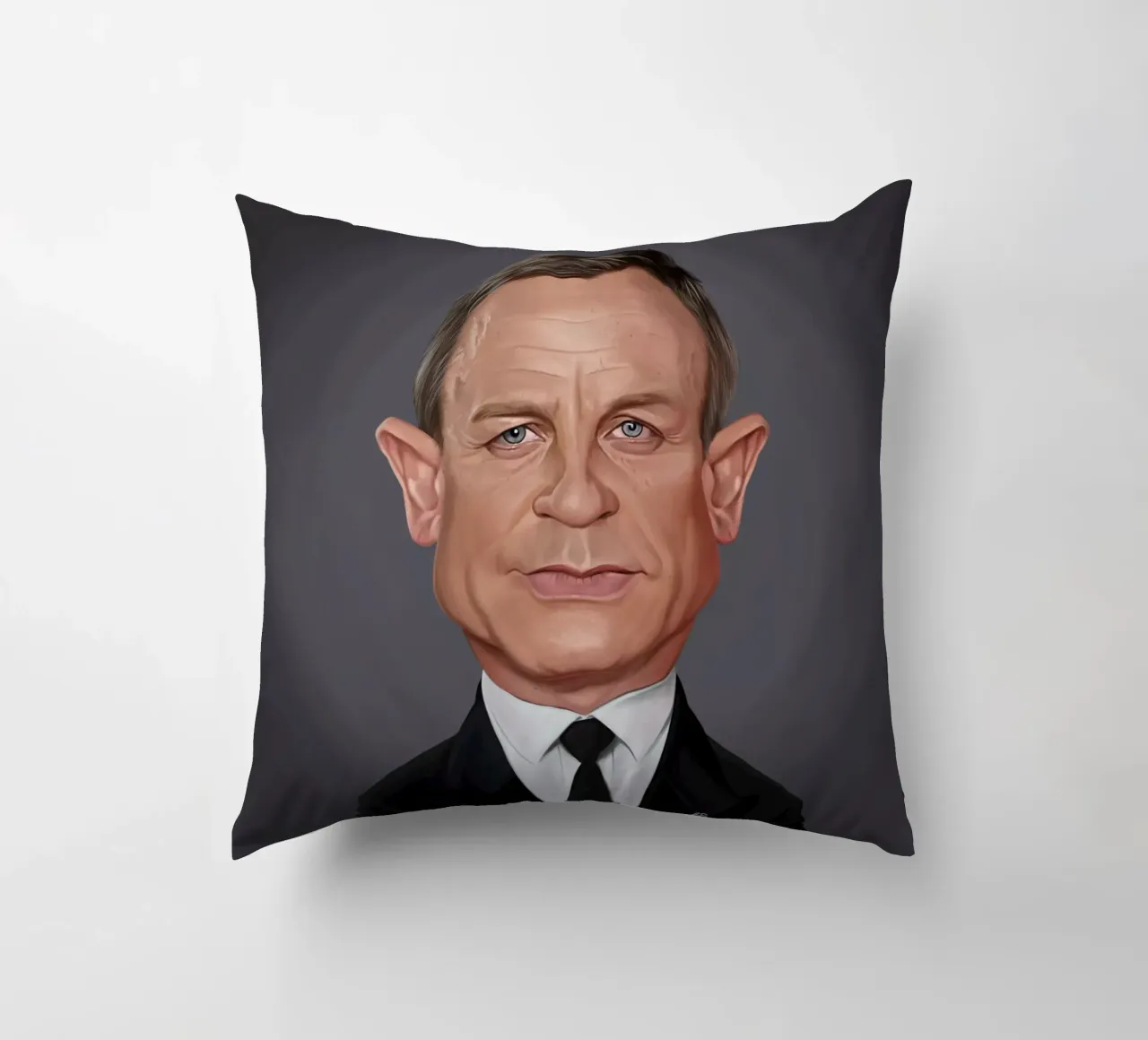 Daniel Craig cuscino da Rob Art | Illustration