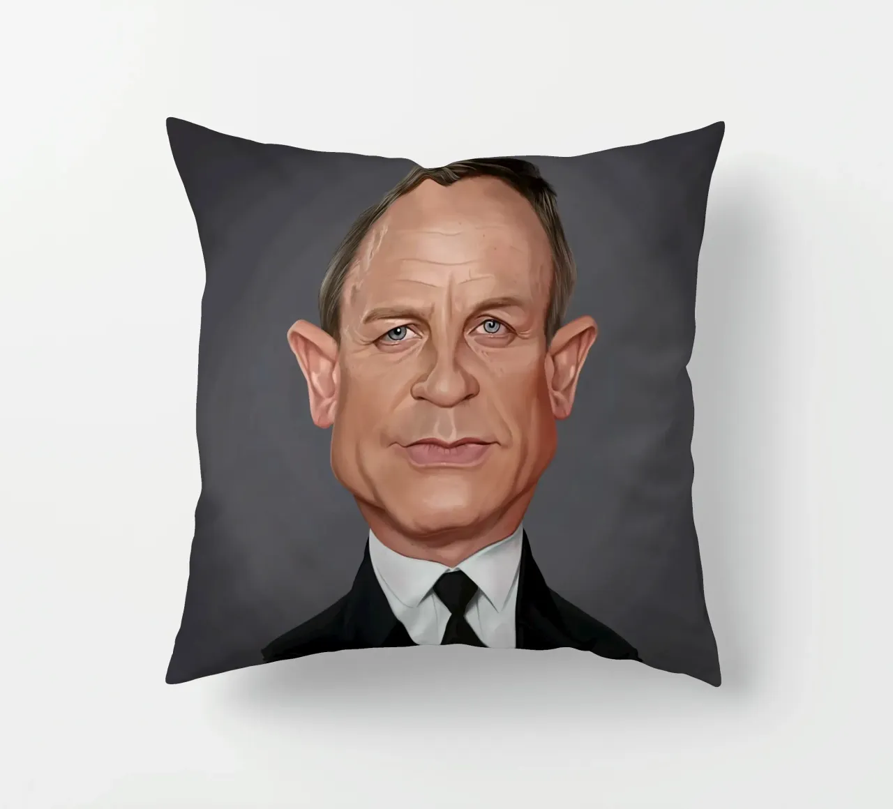 Daniel Craig cuscino da Rob Art | Illustration