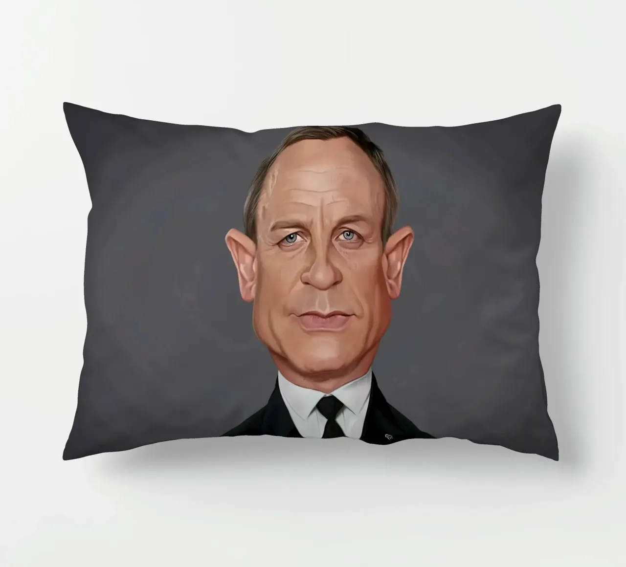 Daniel Craig cuscino da Rob Art | Illustration