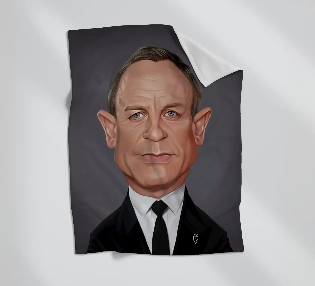 Daniel Craig coperta in pile da Rob Art | Illustration