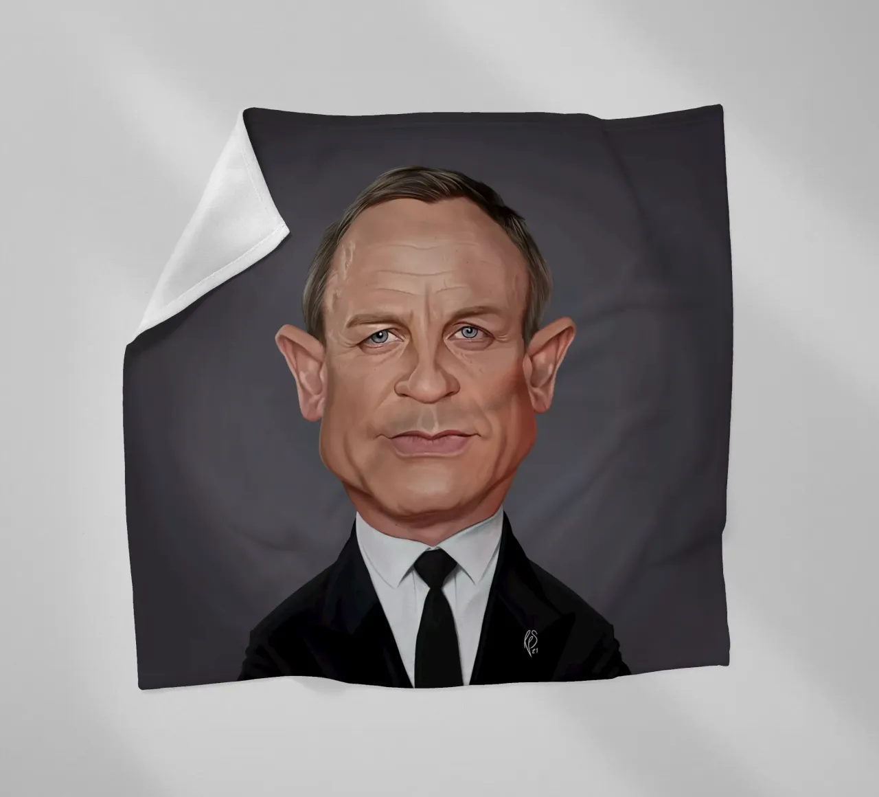 Daniel Craig coperta in pile da Rob Art | Illustration