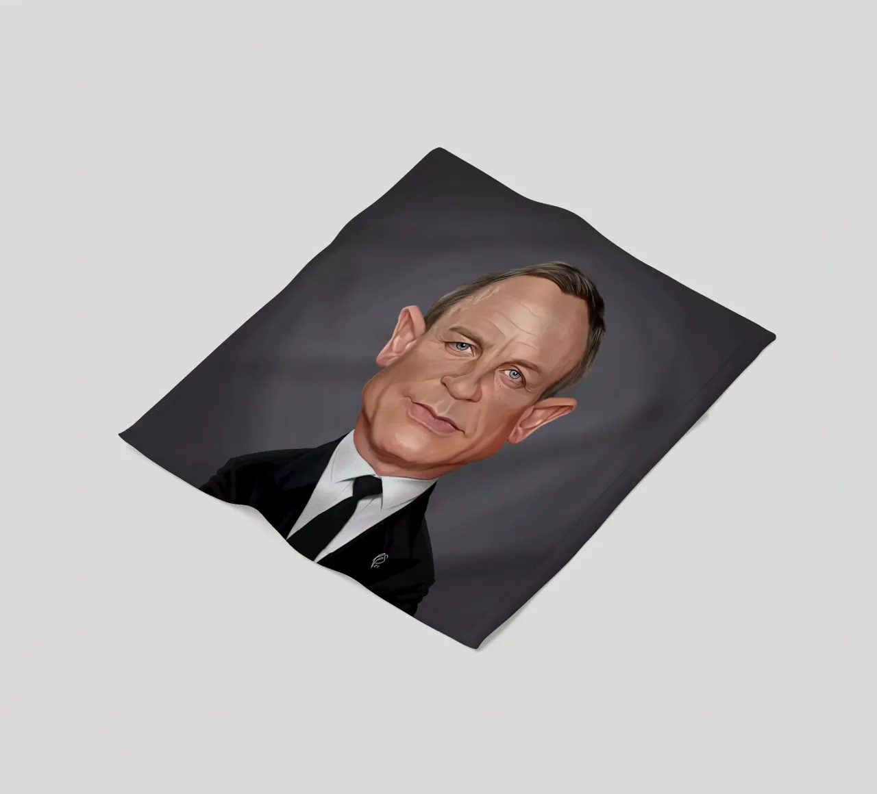 Daniel Craig coperta in pile da Rob Art | Illustration
