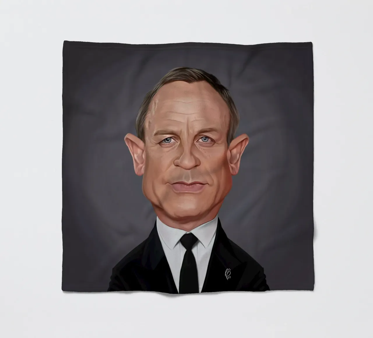 Daniel Craig coperta in pile da Rob Art | Illustration