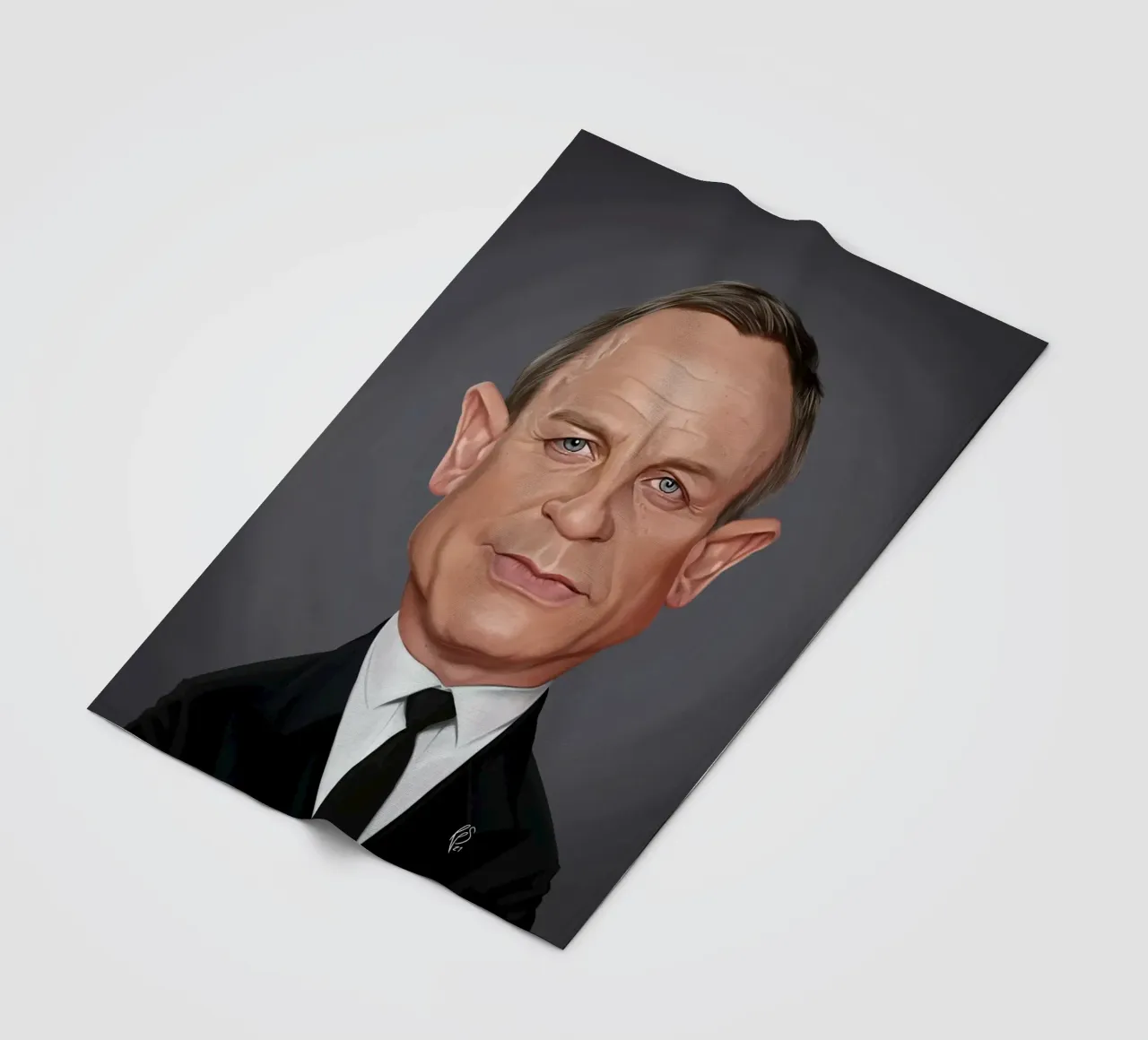 Daniel Craig coperta in pile da Rob Art | Illustration