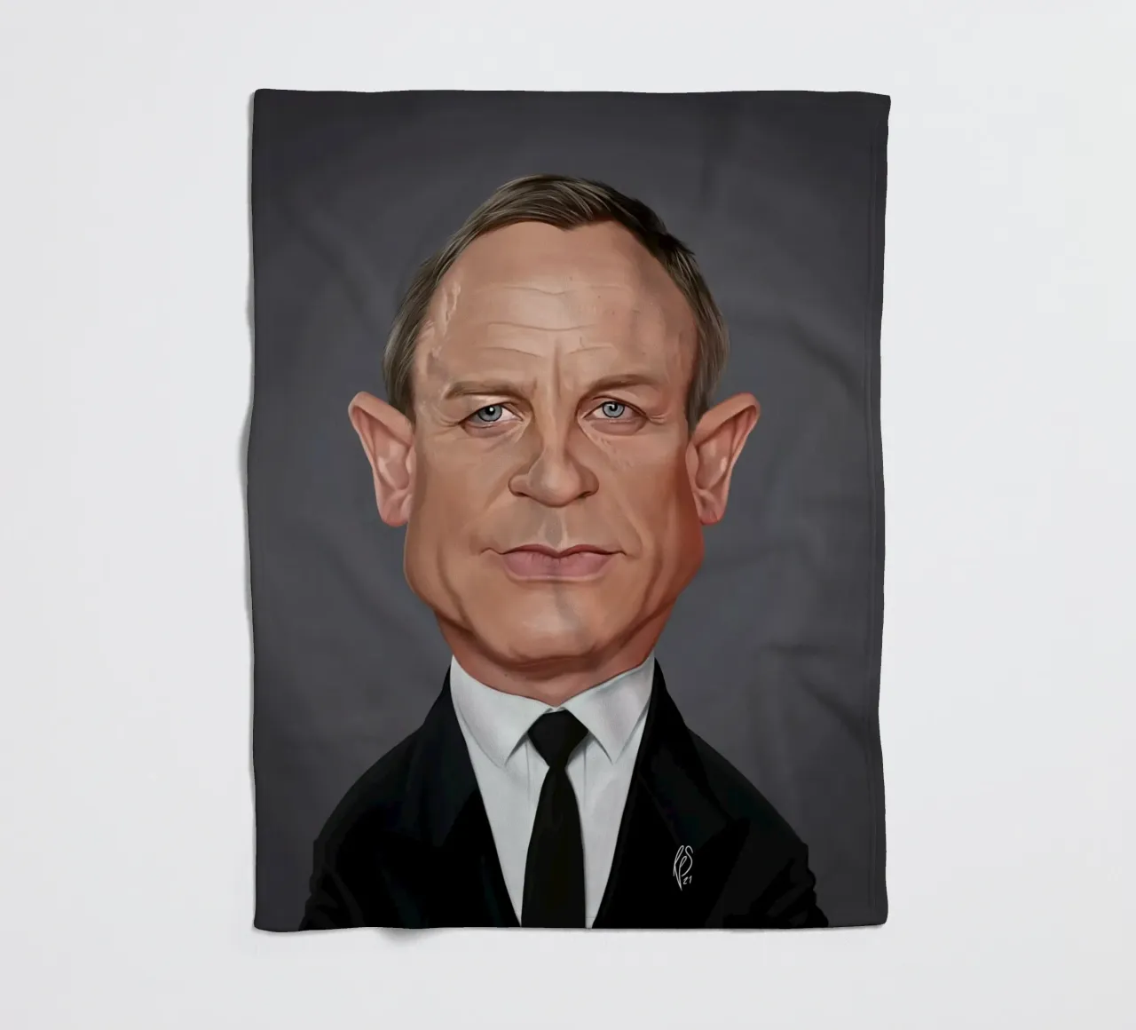 Daniel Craig coperta in pile da Rob Art | Illustration