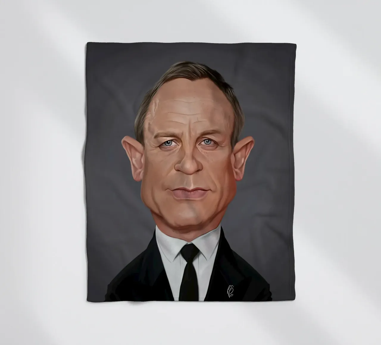 Daniel Craig coperta in pile da Rob Art | Illustration