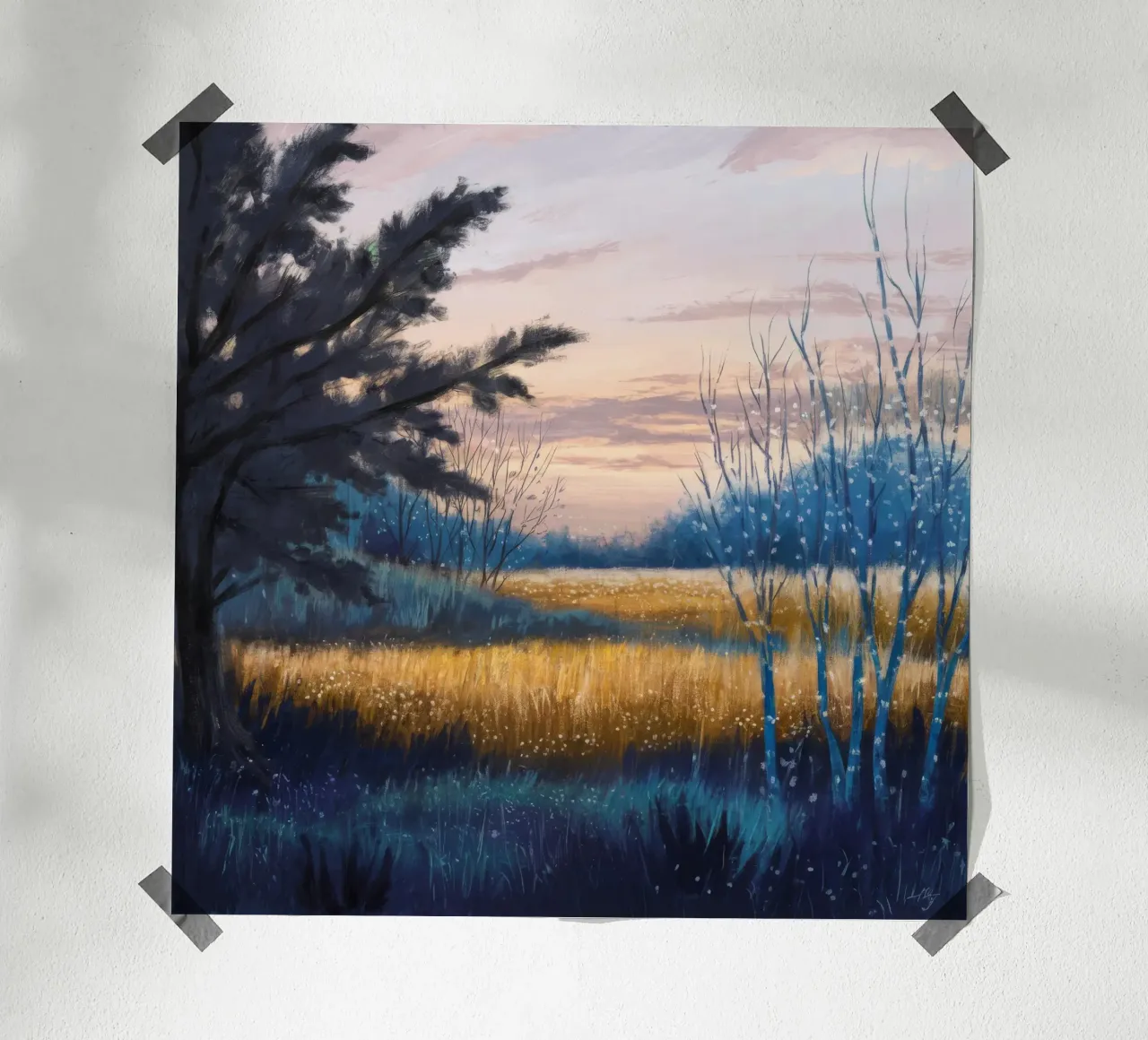 Whispers of Petals hahnemühle by Solestice Strokes