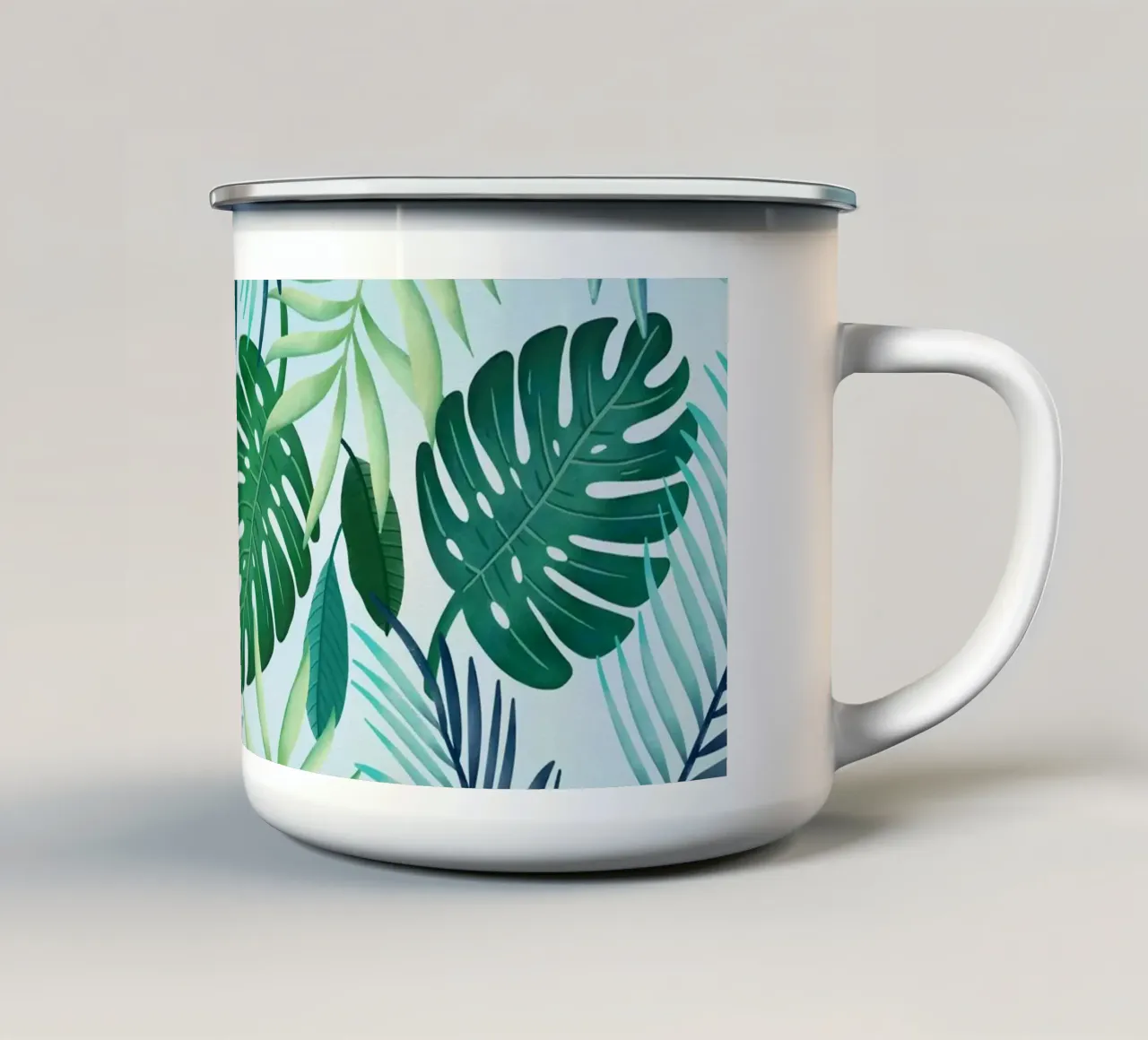 Magia tropicale tazza in smalto da CalliLetters