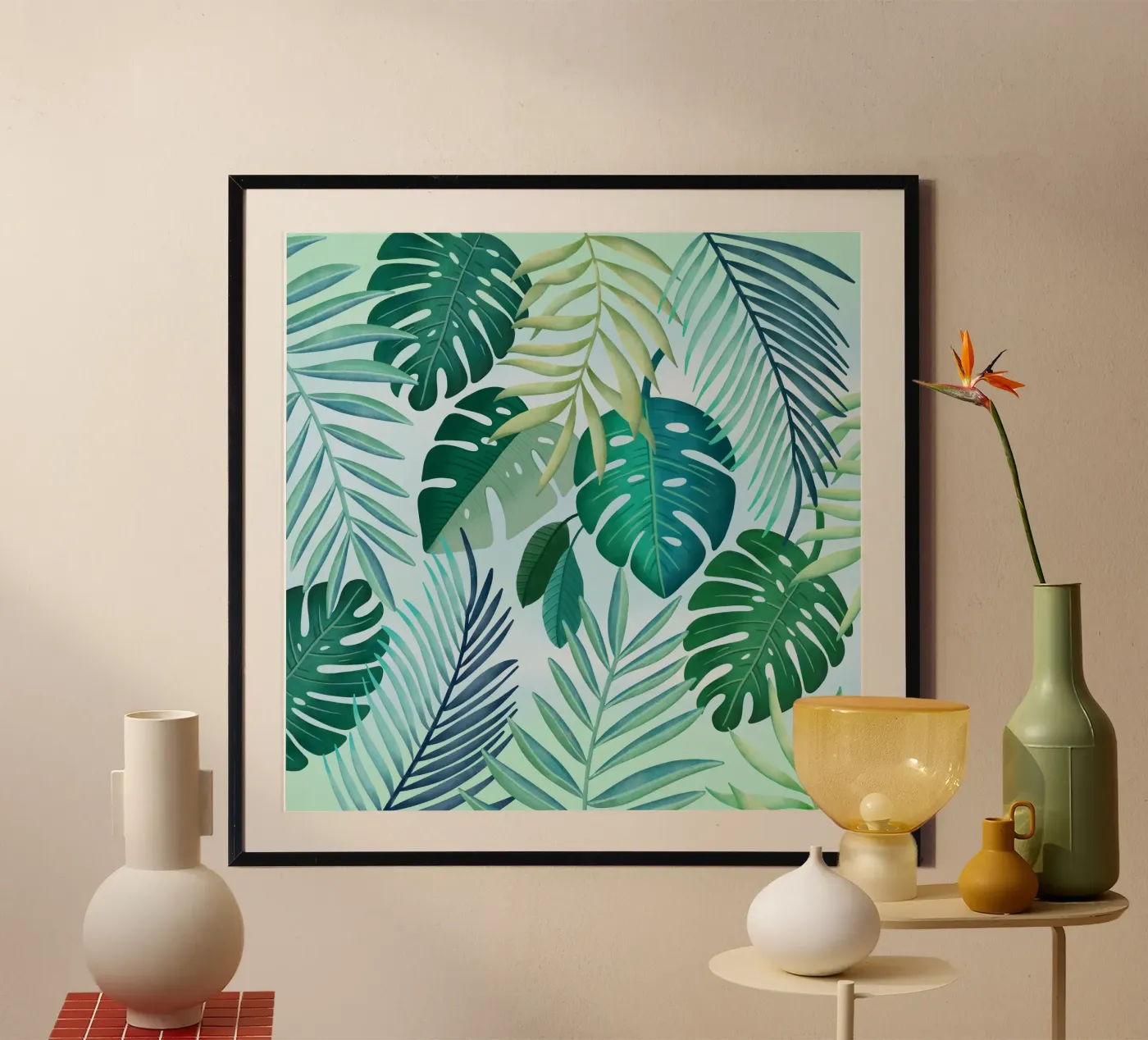 Tropical magic poster by CalliLetters