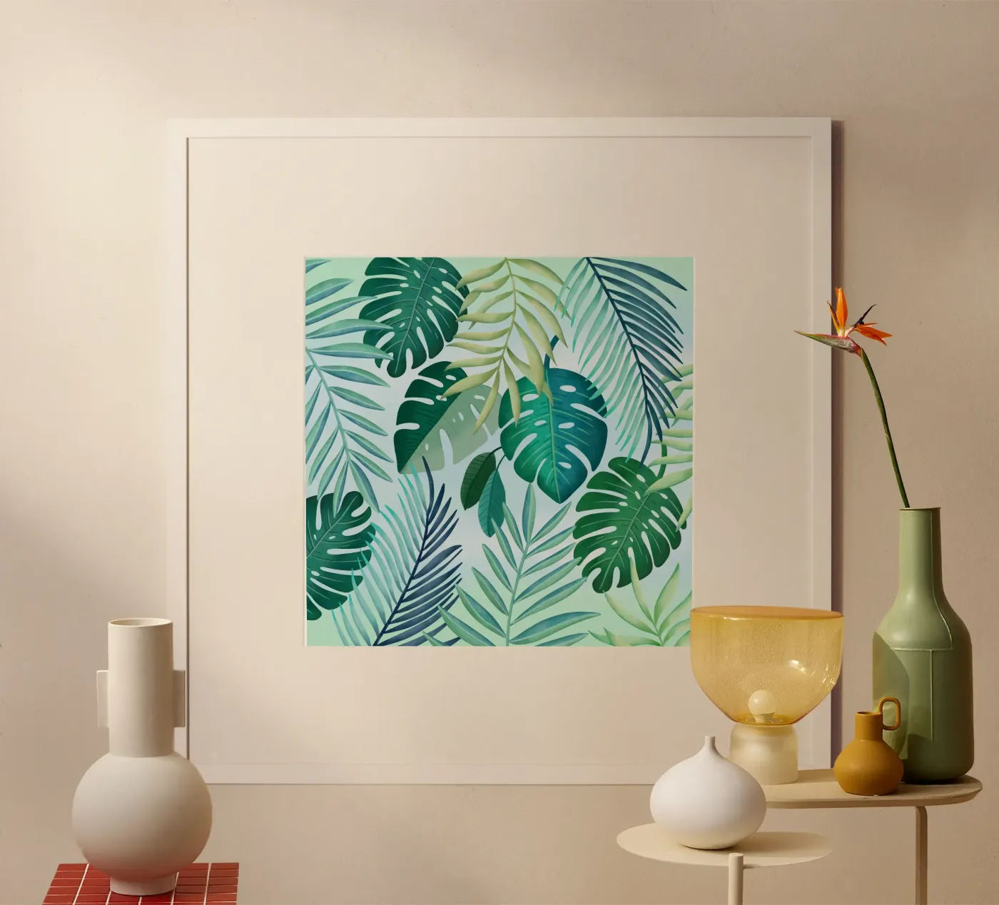 Tropical magic poster by CalliLetters