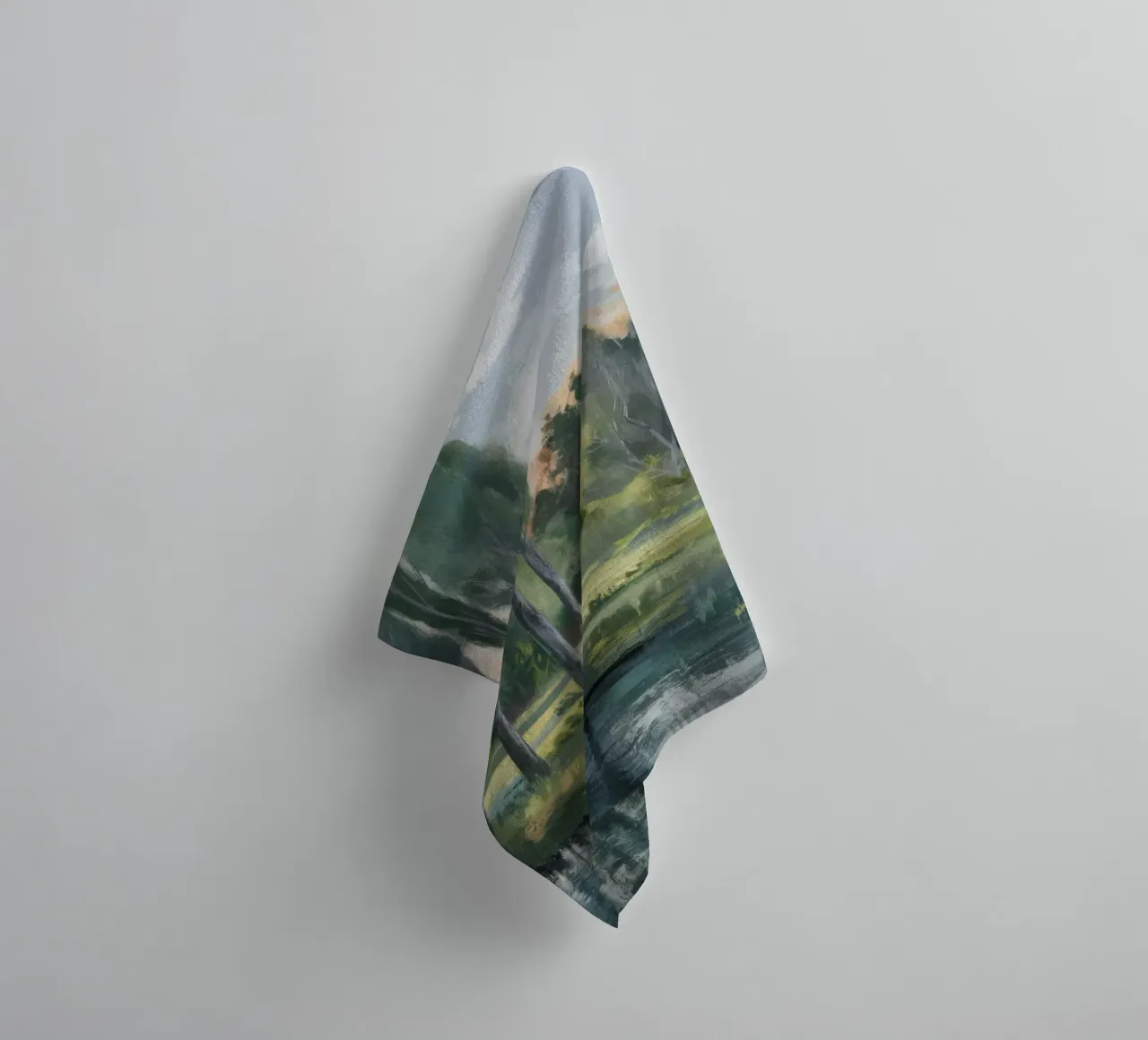 Sunset Grove Reflection towel by Solestice Strokes