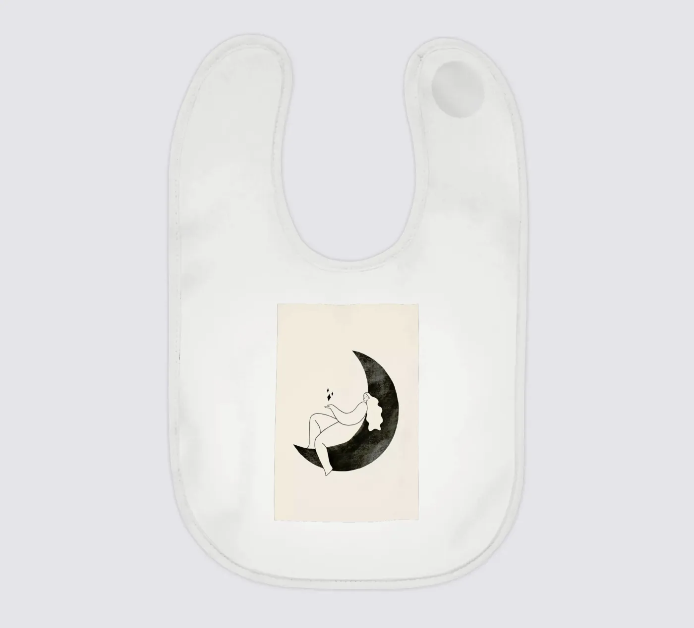 Moonlight Babylätzchen von Graphite