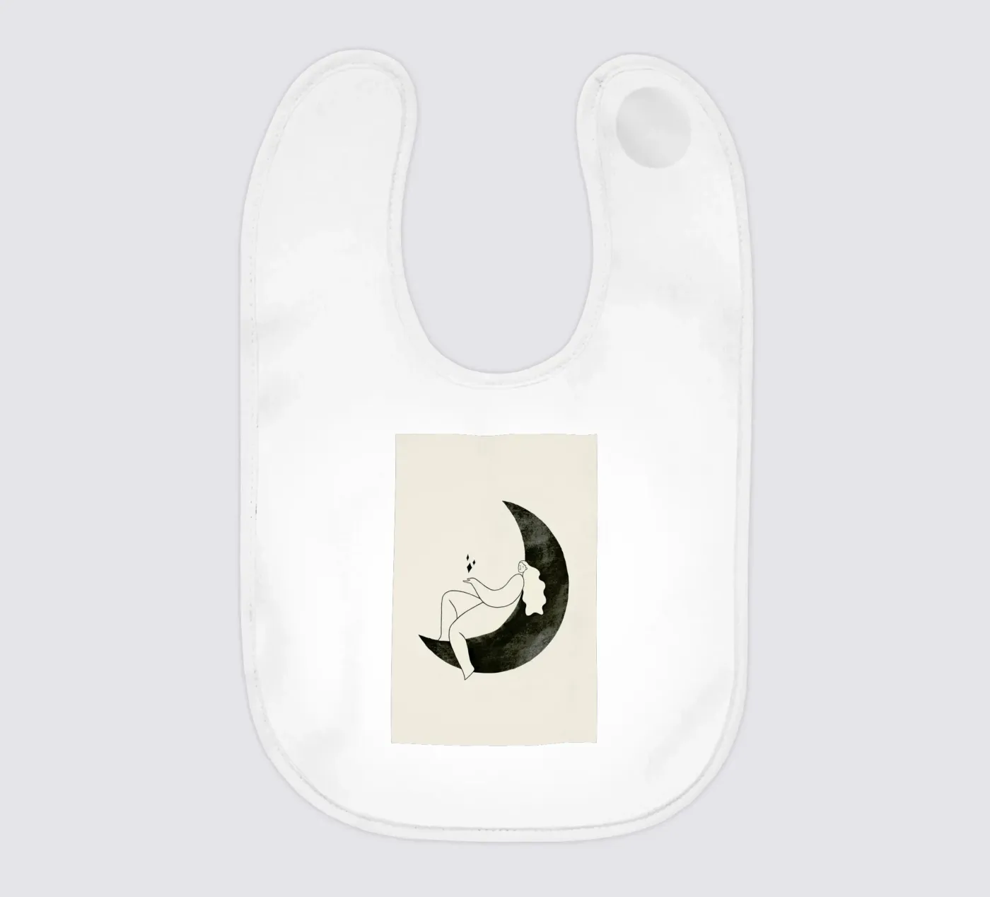 Moonlight Babylätzchen von Graphite