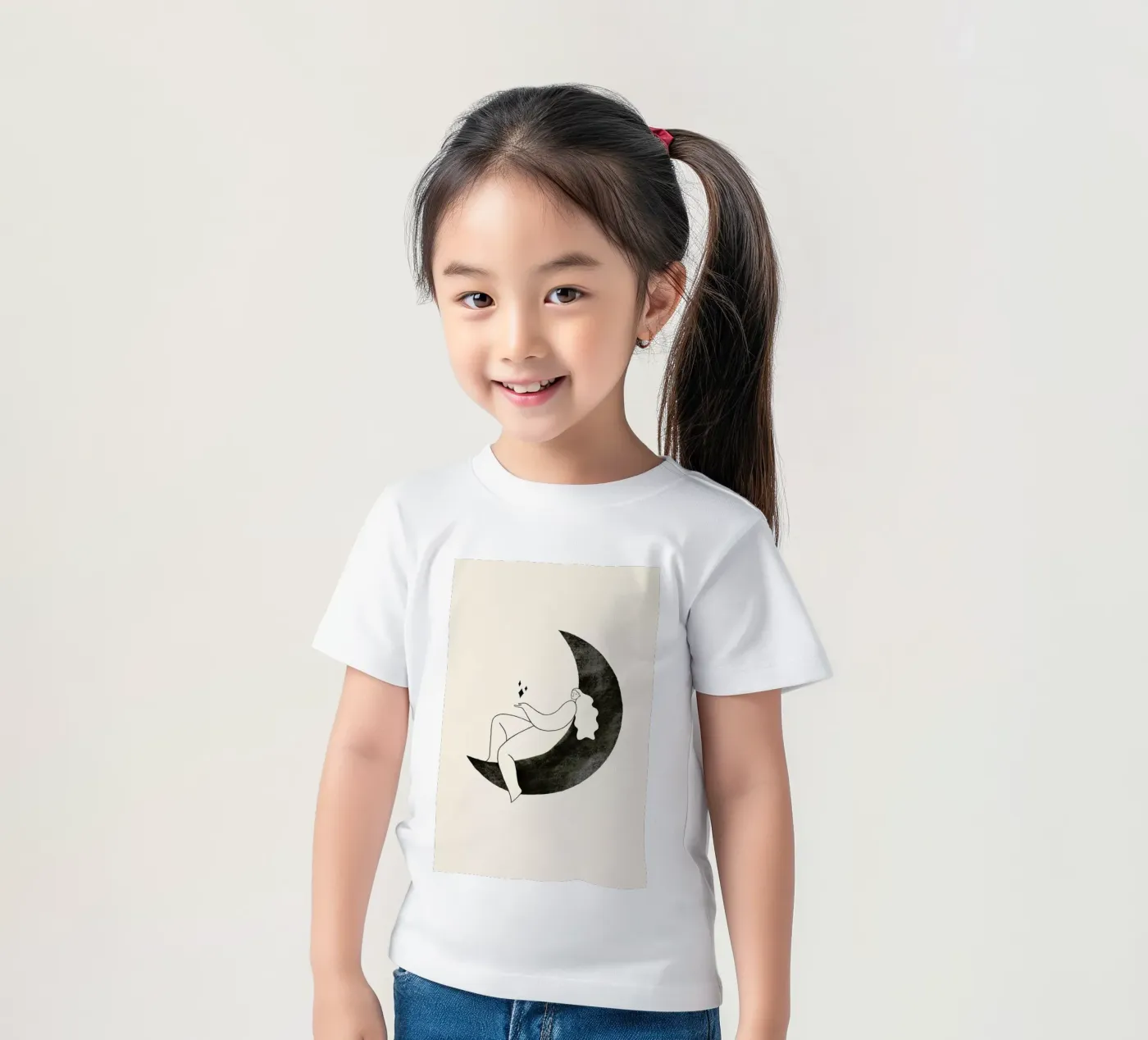 Moonlight t-shirt bambini da Graphite