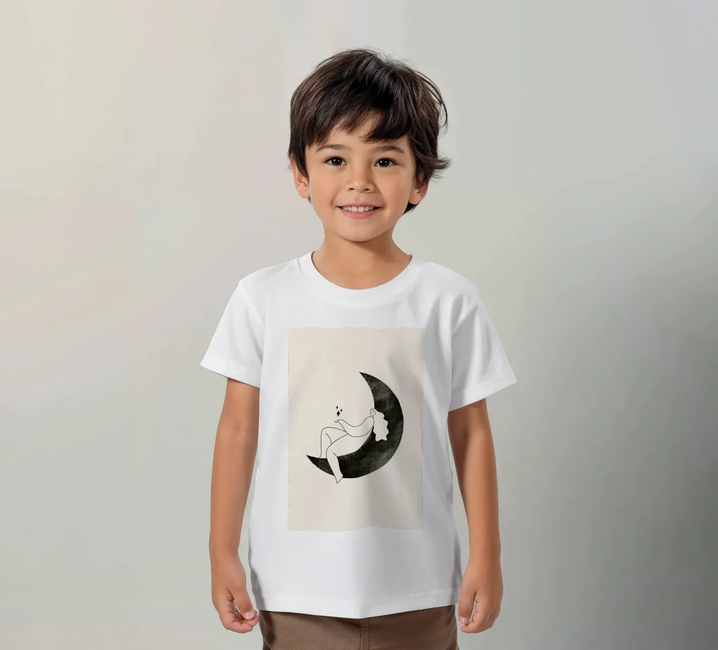 Moonlight t-shirt bambini da Graphite