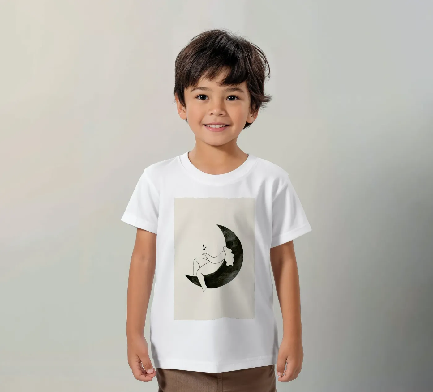 Moonlight t-shirt bambini da Graphite