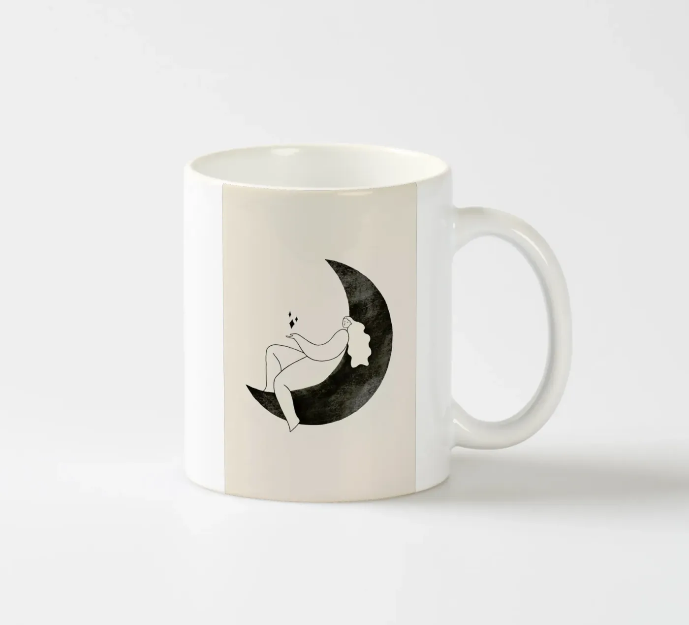 Moonlight ceramic mug by Graphite