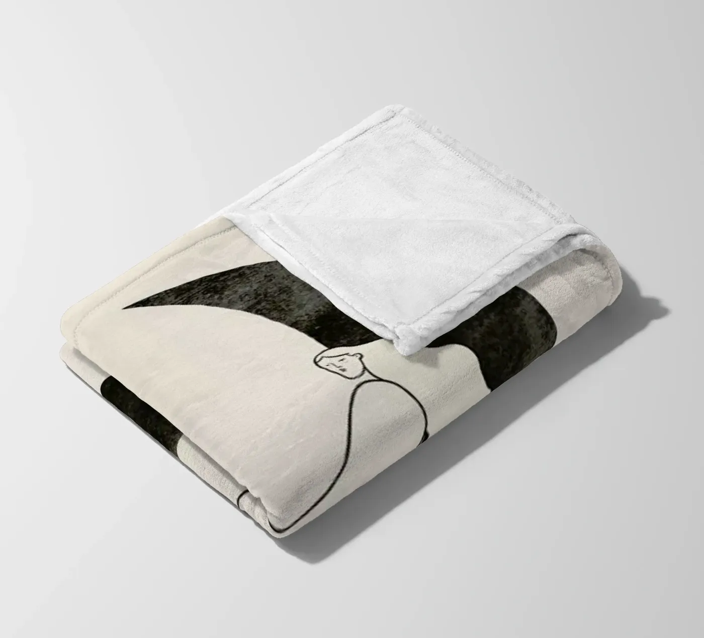 Moonlight fleece blanket by Graphite