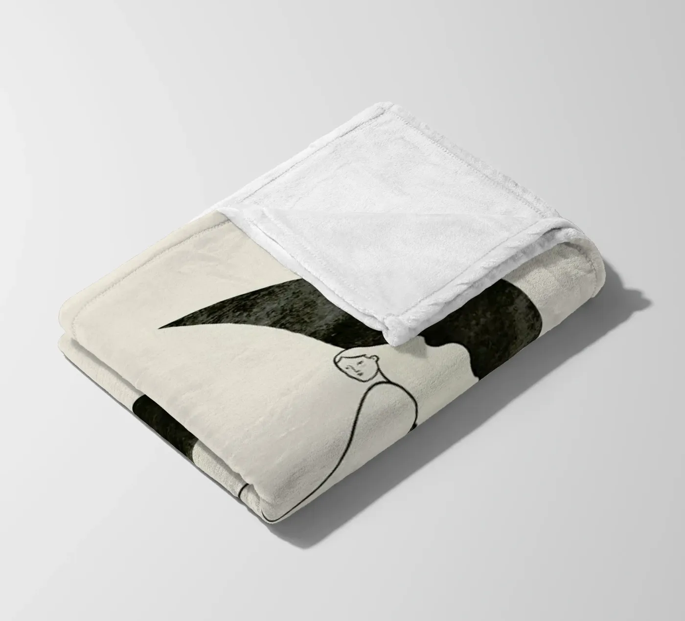 Moonlight fleece blanket by Graphite