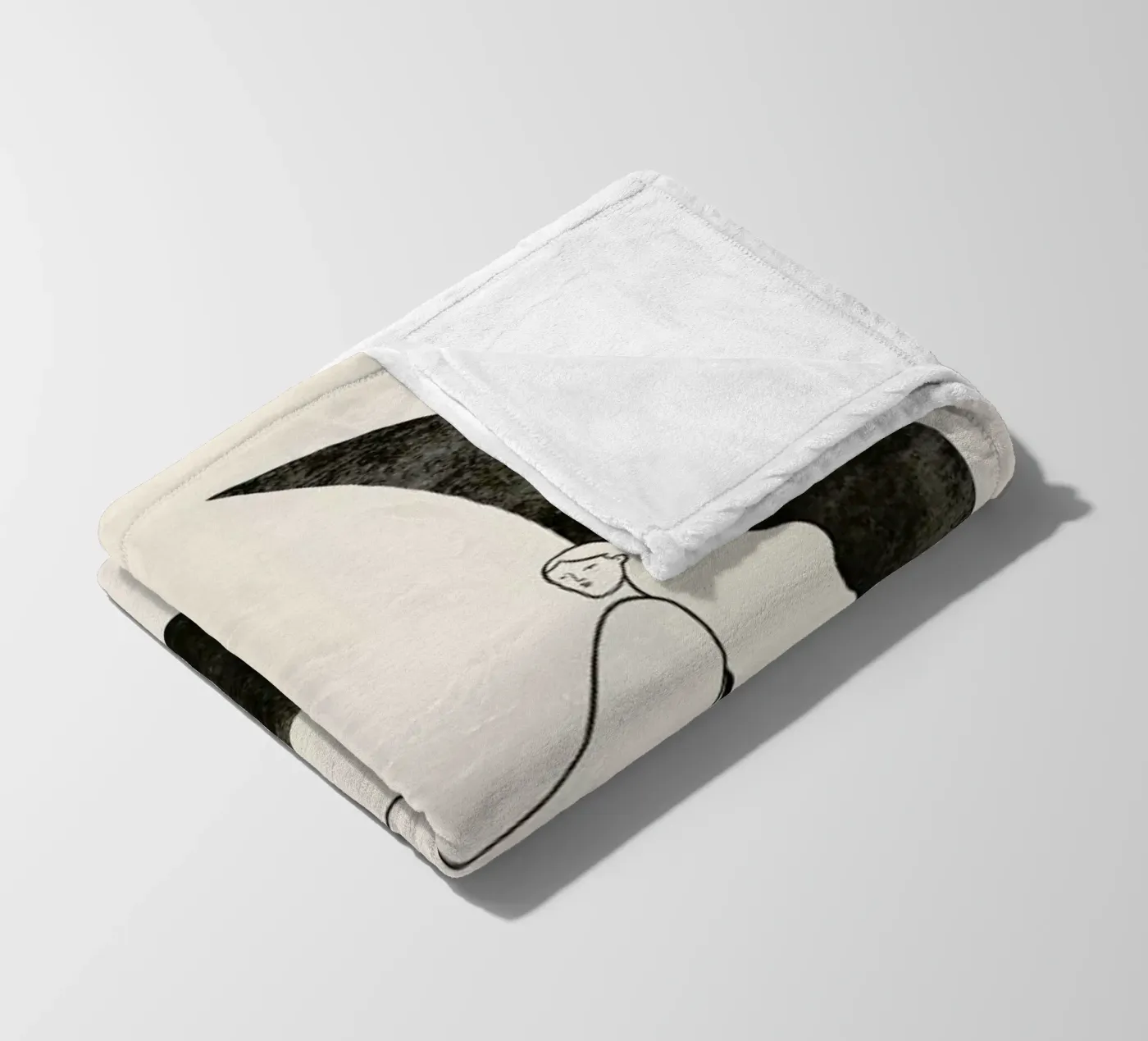 Moonlight fleece blanket by Graphite