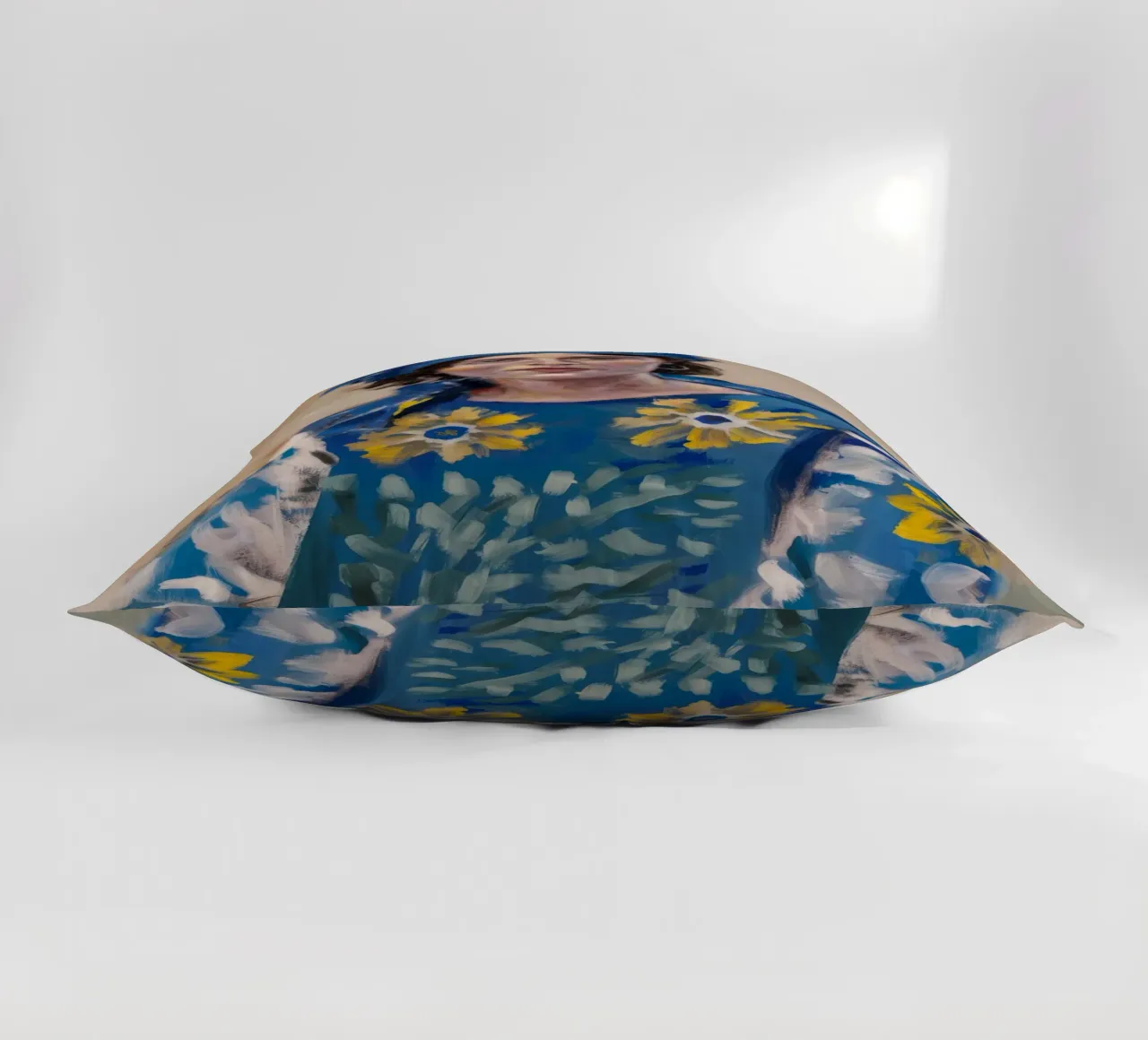 Rêver en jaune coussin de Solestice Strokes
