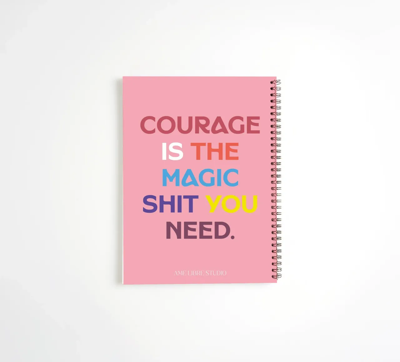 ❤️‍🔥 spiral notebook by MENTHE SAUVAGE
