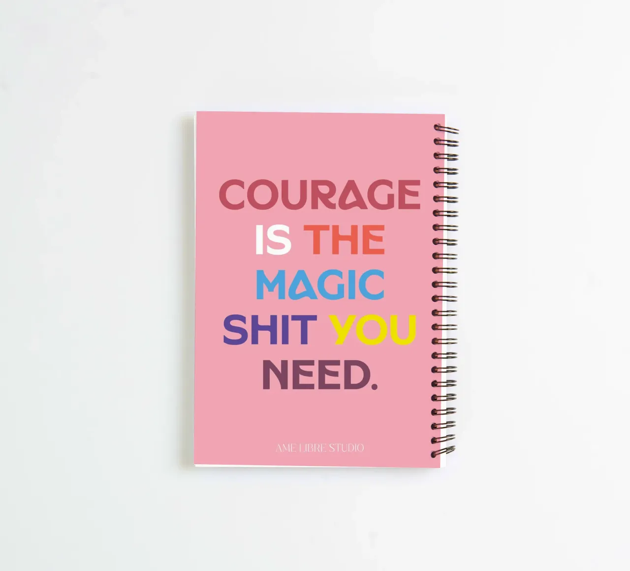❤️‍🔥 spiral notebook by MENTHE SAUVAGE