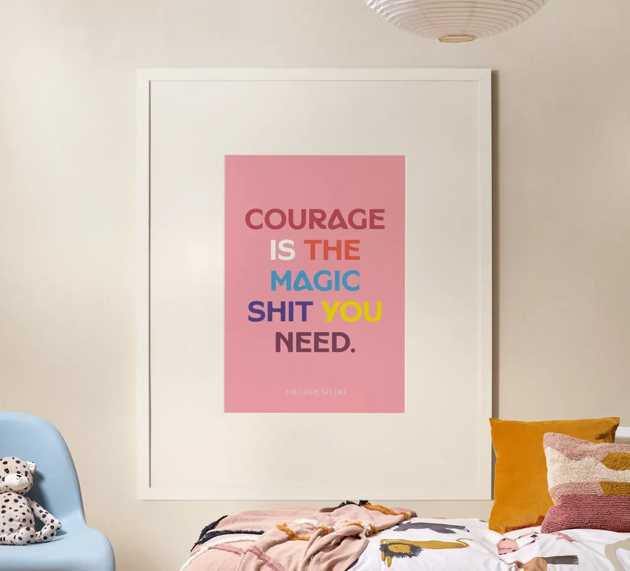 ❤️‍🔥 poster con telaio in plastica da MENTHE SAUVAGE