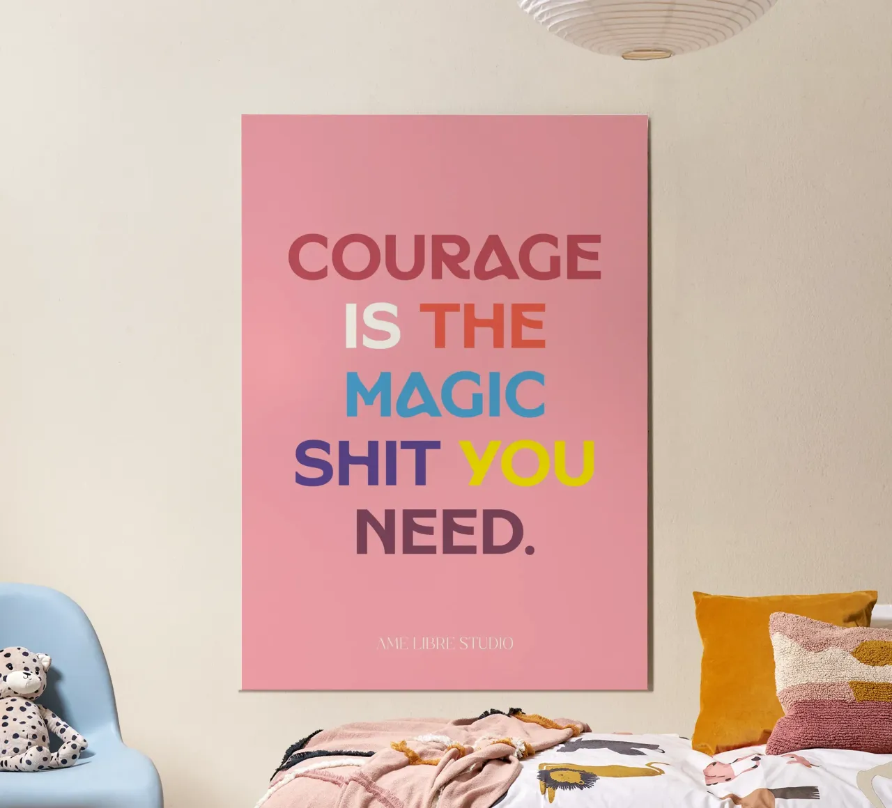 ❤️‍🔥 poster con telaio in plastica da MENTHE SAUVAGE