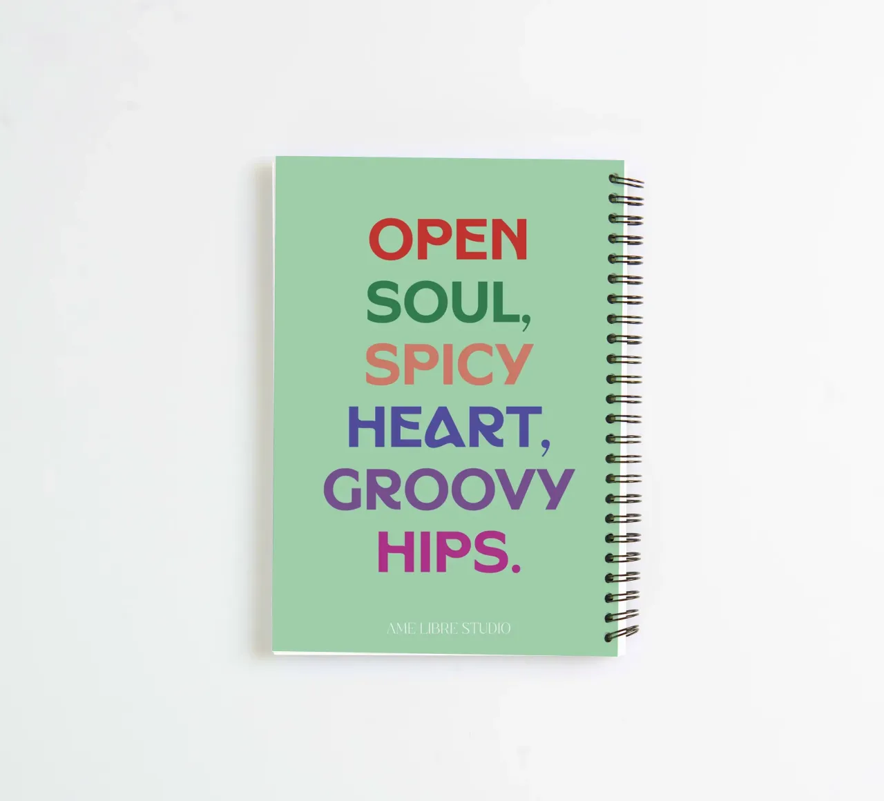 🌴 spiral notebook by MENTHE SAUVAGE