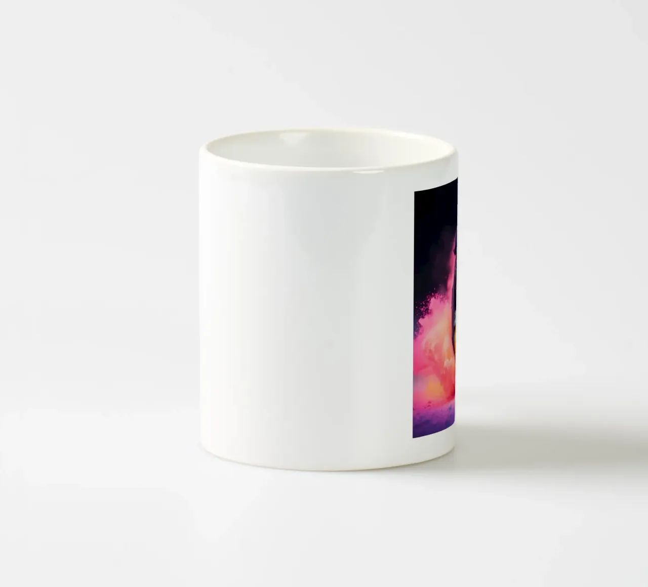 The colorful Bernese Mountain Dog #56 ceramic mug by Yumis.Beargang.and.Me