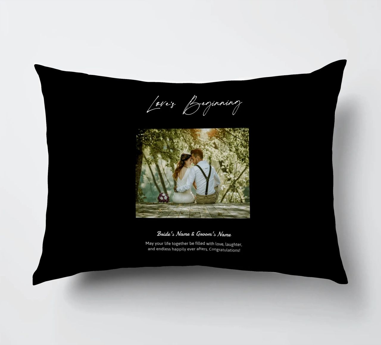 Personalisierte Hochzeitsgeschenke Kissen von NEWEST CUSTOM SHOP